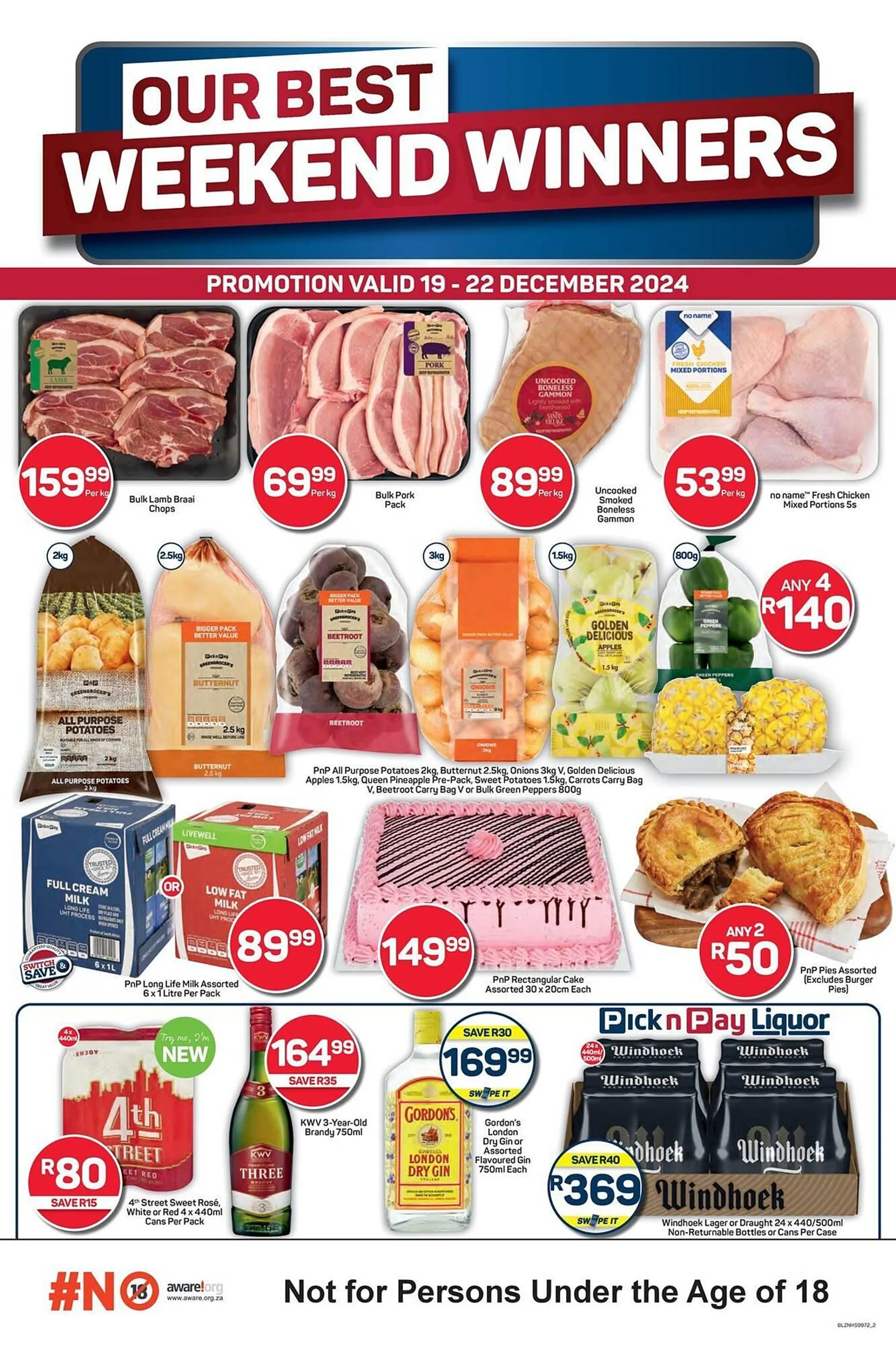 Pick n Pay catalogue from 19 December to 22 December 2024 - Catalogue Page 2