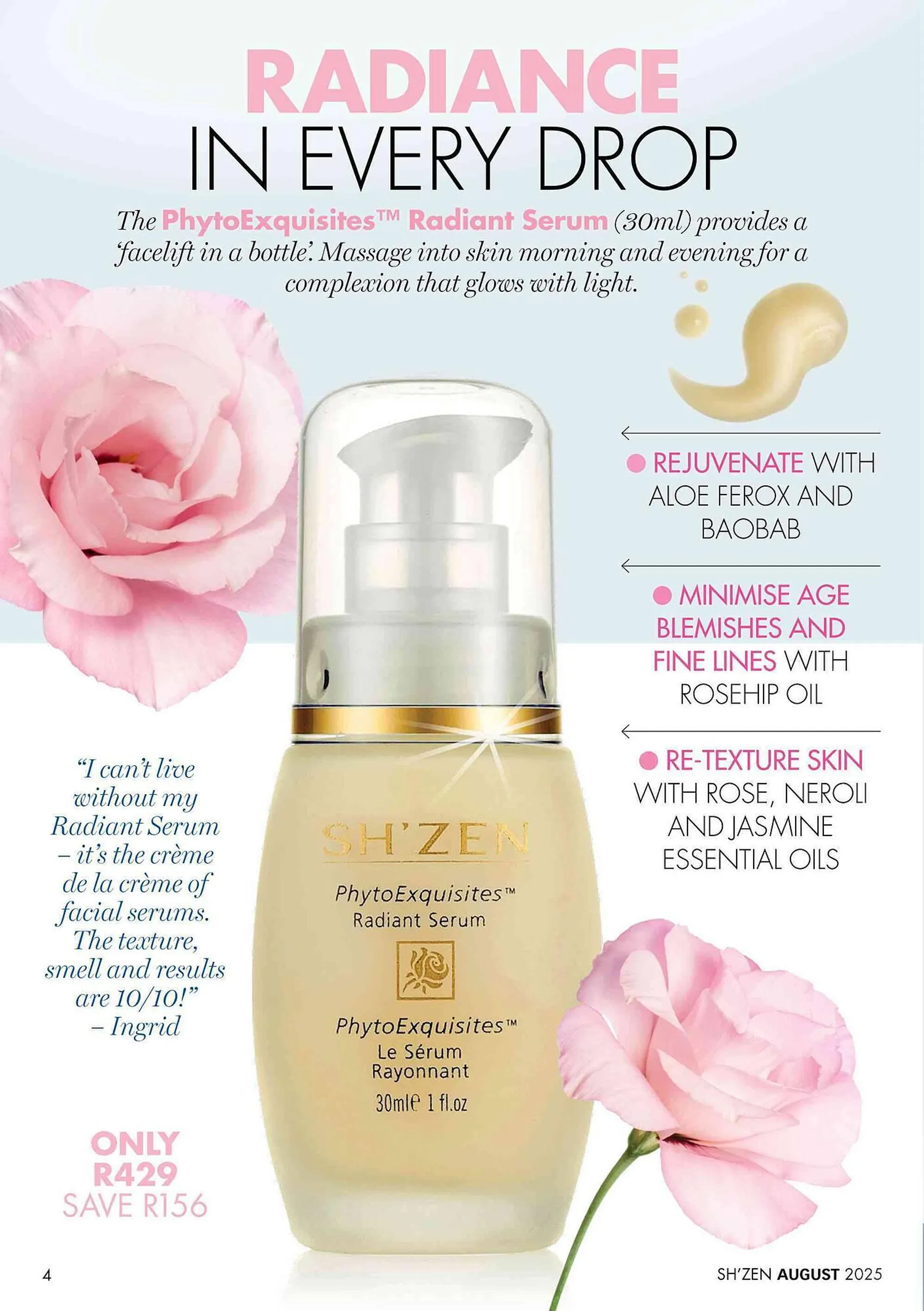 Sh'Zen catalogue from 1 August to 31 August 2025 - Catalogue Page 1