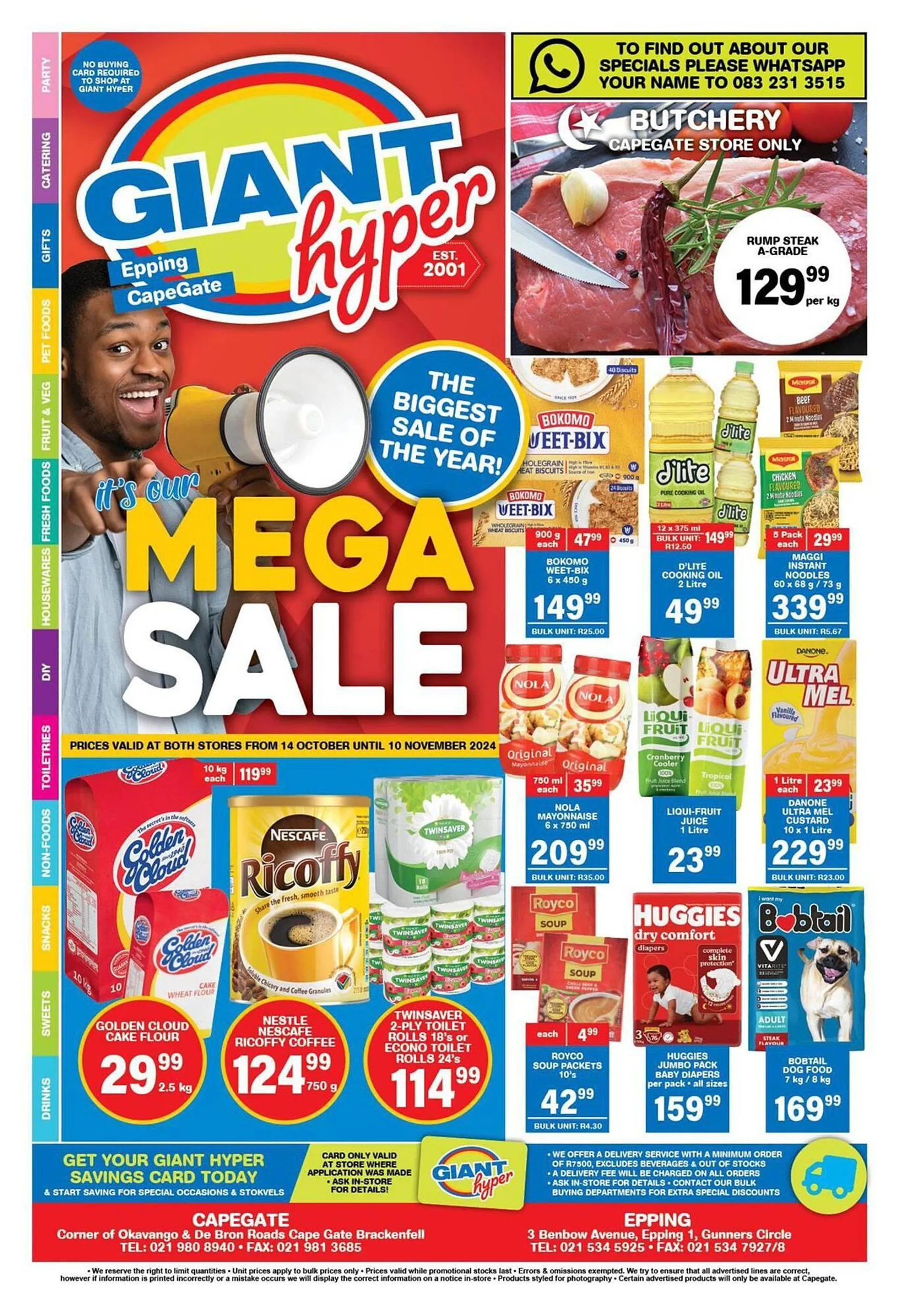 Giant Hyper catalogue from 14 October to 10 November 2024 - Catalogue Page 1