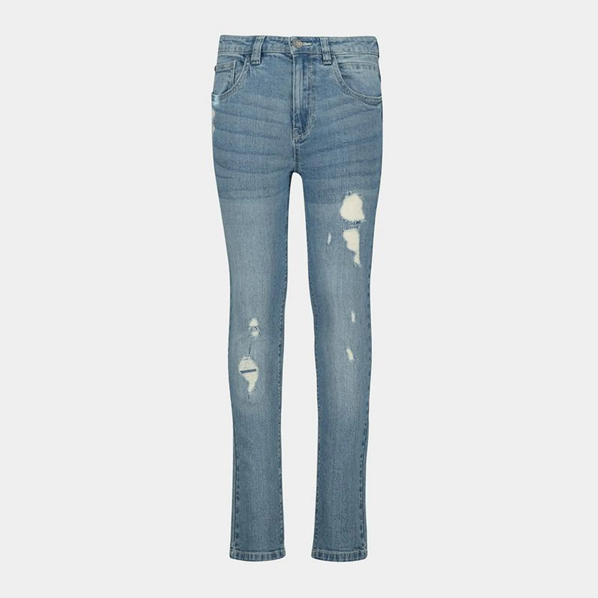 Younger Boy's Medium Wash Rip & Repair Jeans