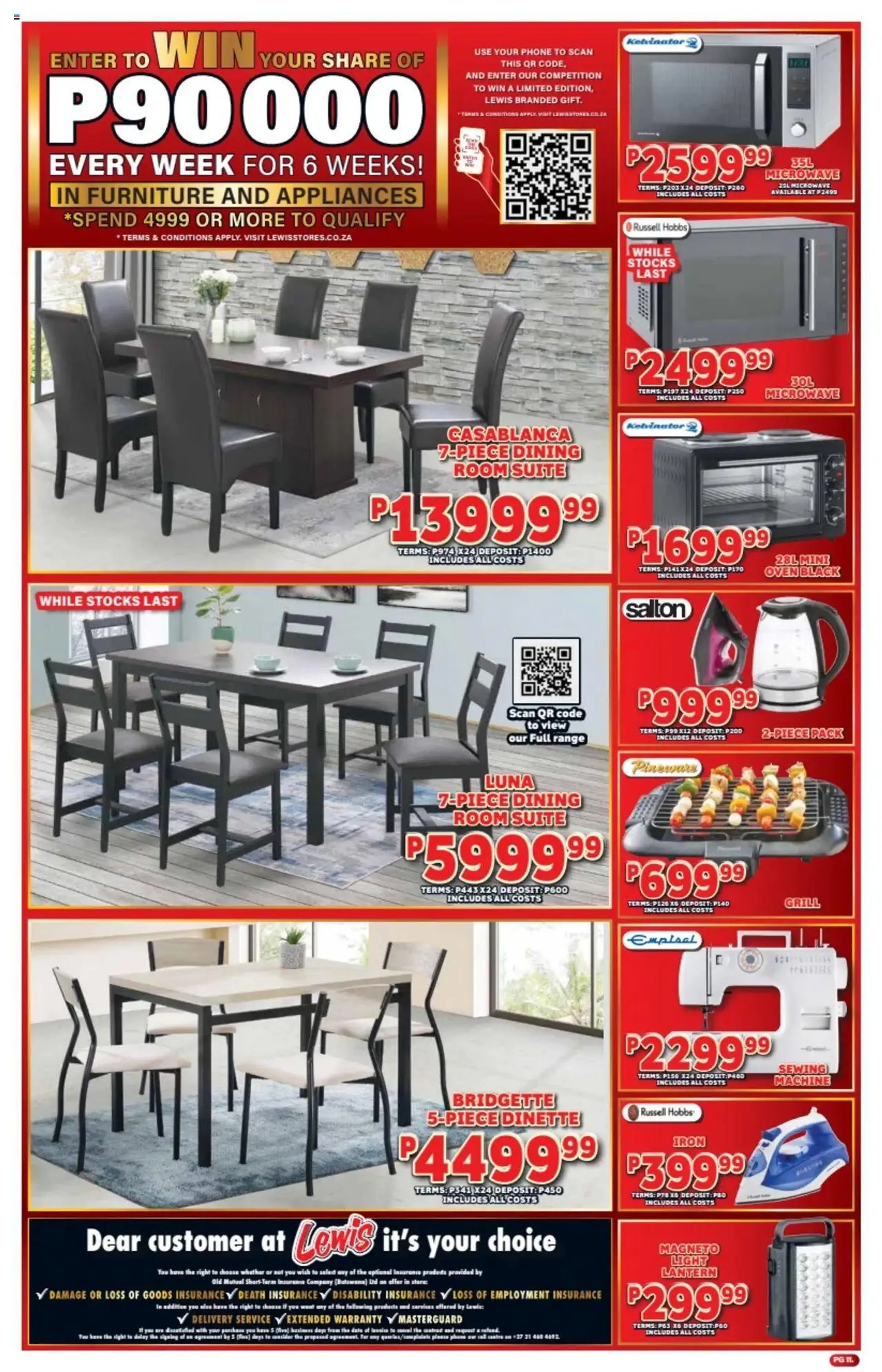 Lewis Stores - Botswana Brochure from 8 July to 12 August 2024 - Catalogue Page 11