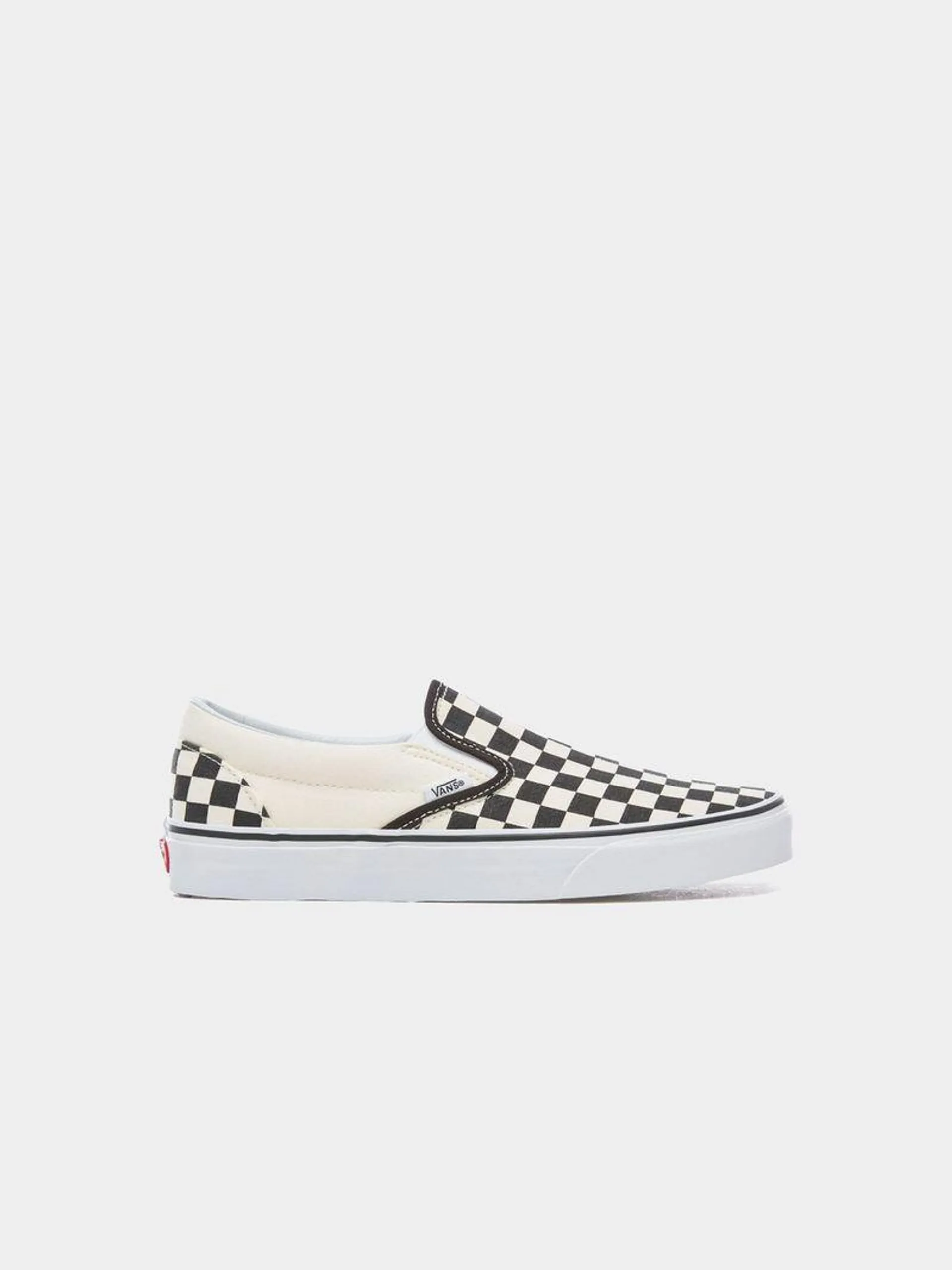 Vans Junior Slip-On Black/White Sneaker