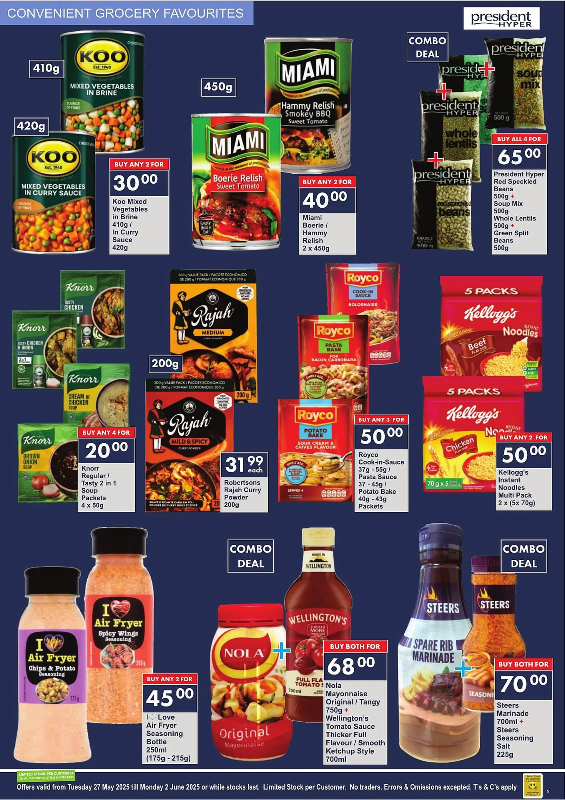 President Hyper catalogue from 27 May to 2 June 2025 - Catalogue Page 1
