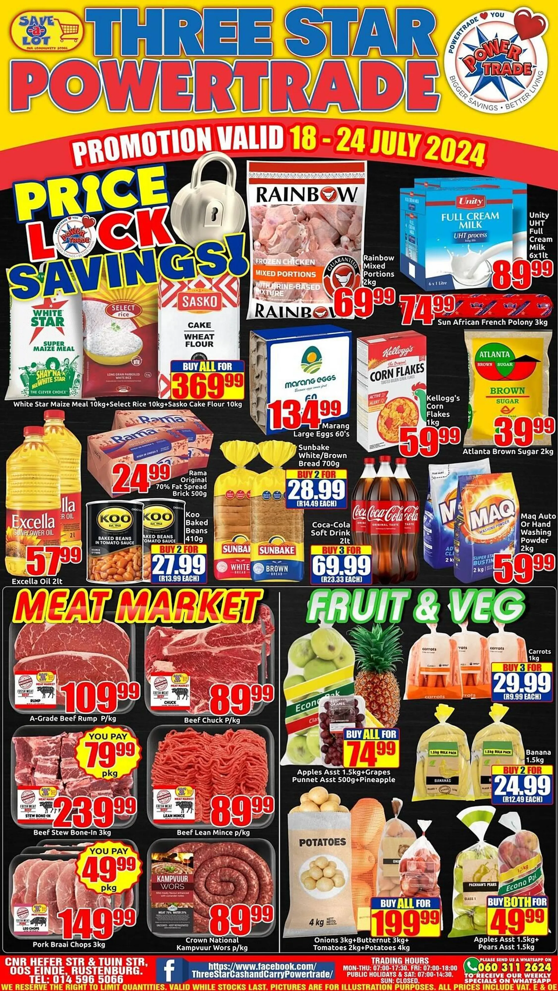 Three Star Cash and Carry catalogue - 1