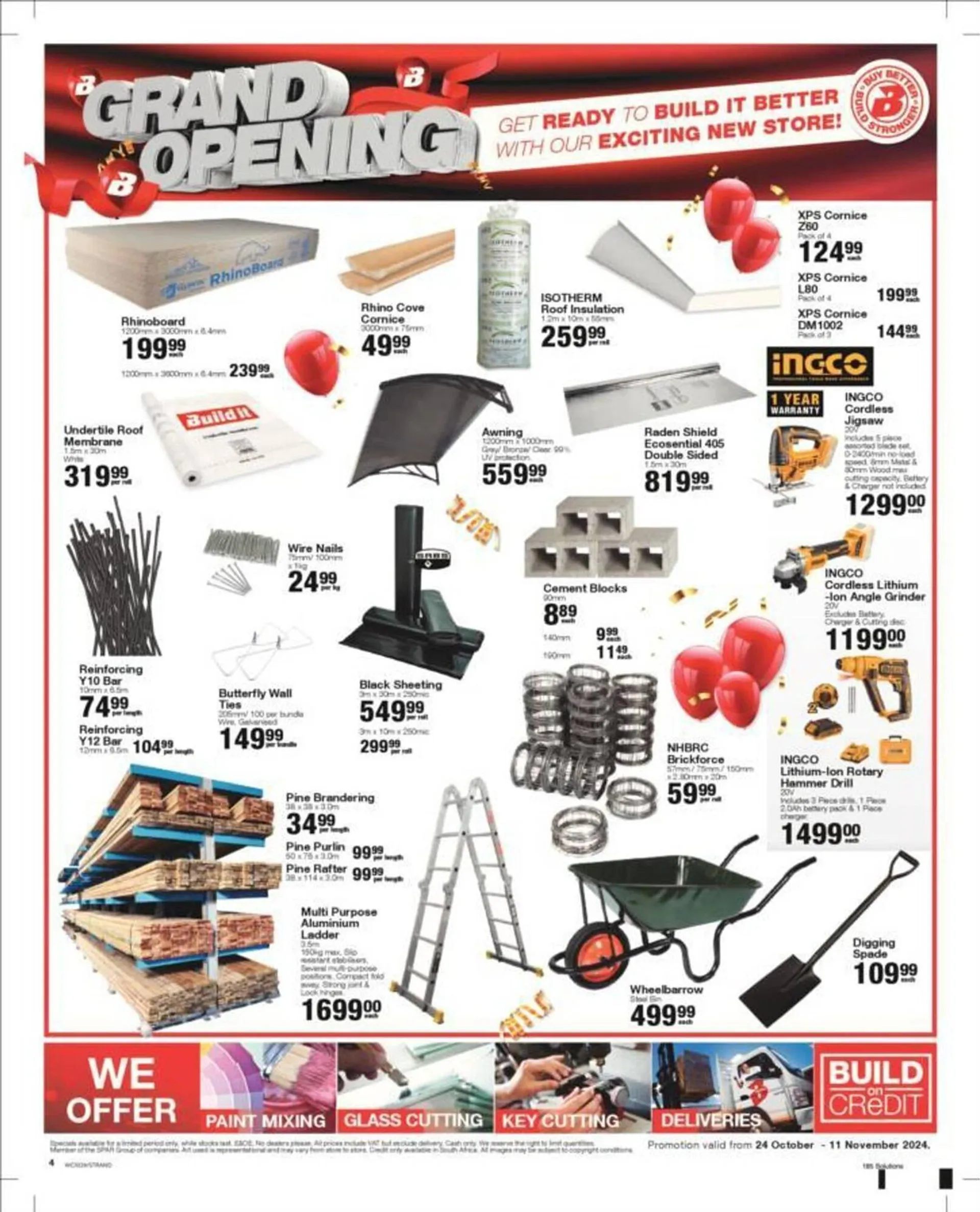 Build It catalogue from 28 October to 11 November 2024 - Catalogue Page 4