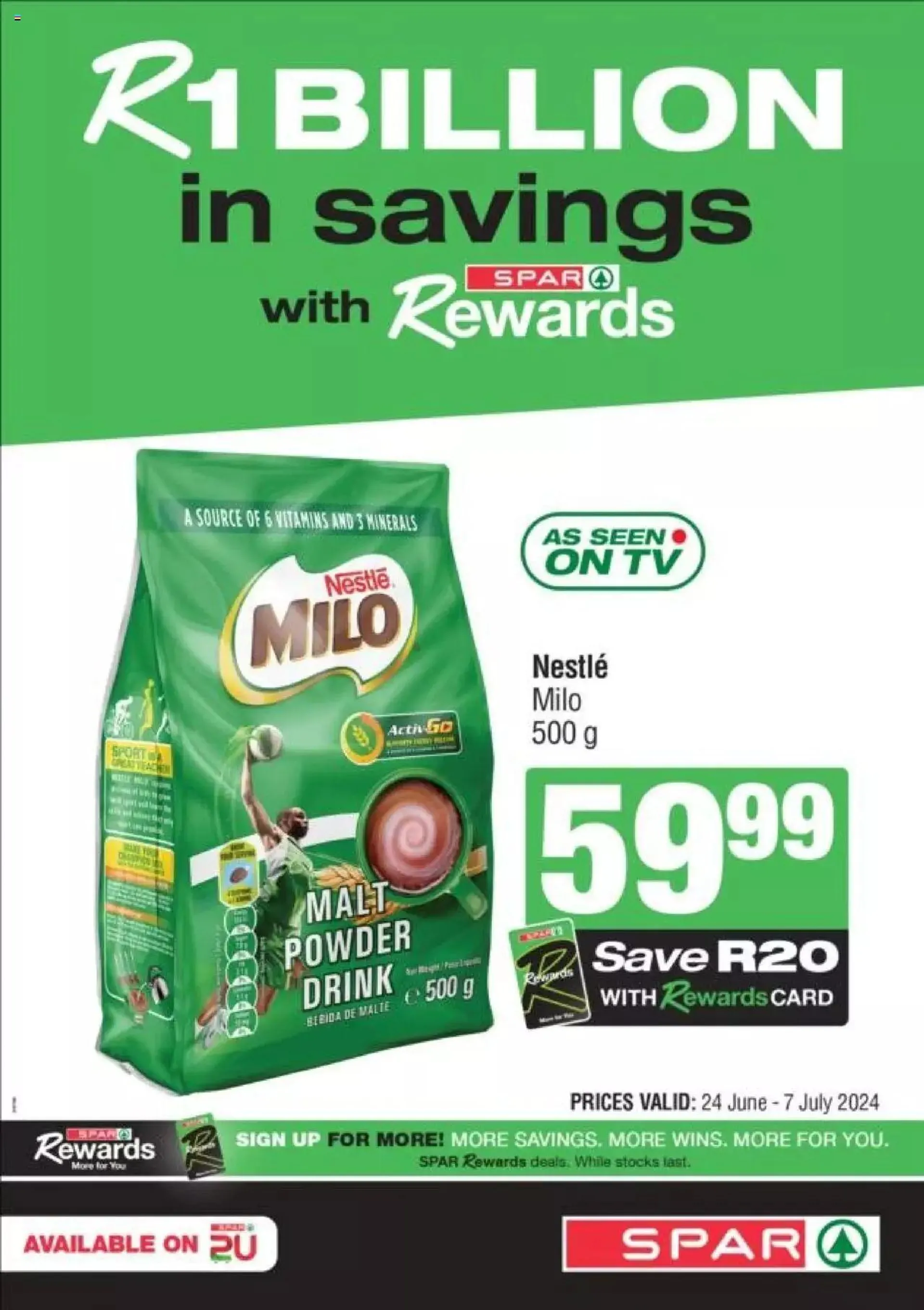 Spar Specials from 24 June to 7 July 2024 - Catalogue Page 7