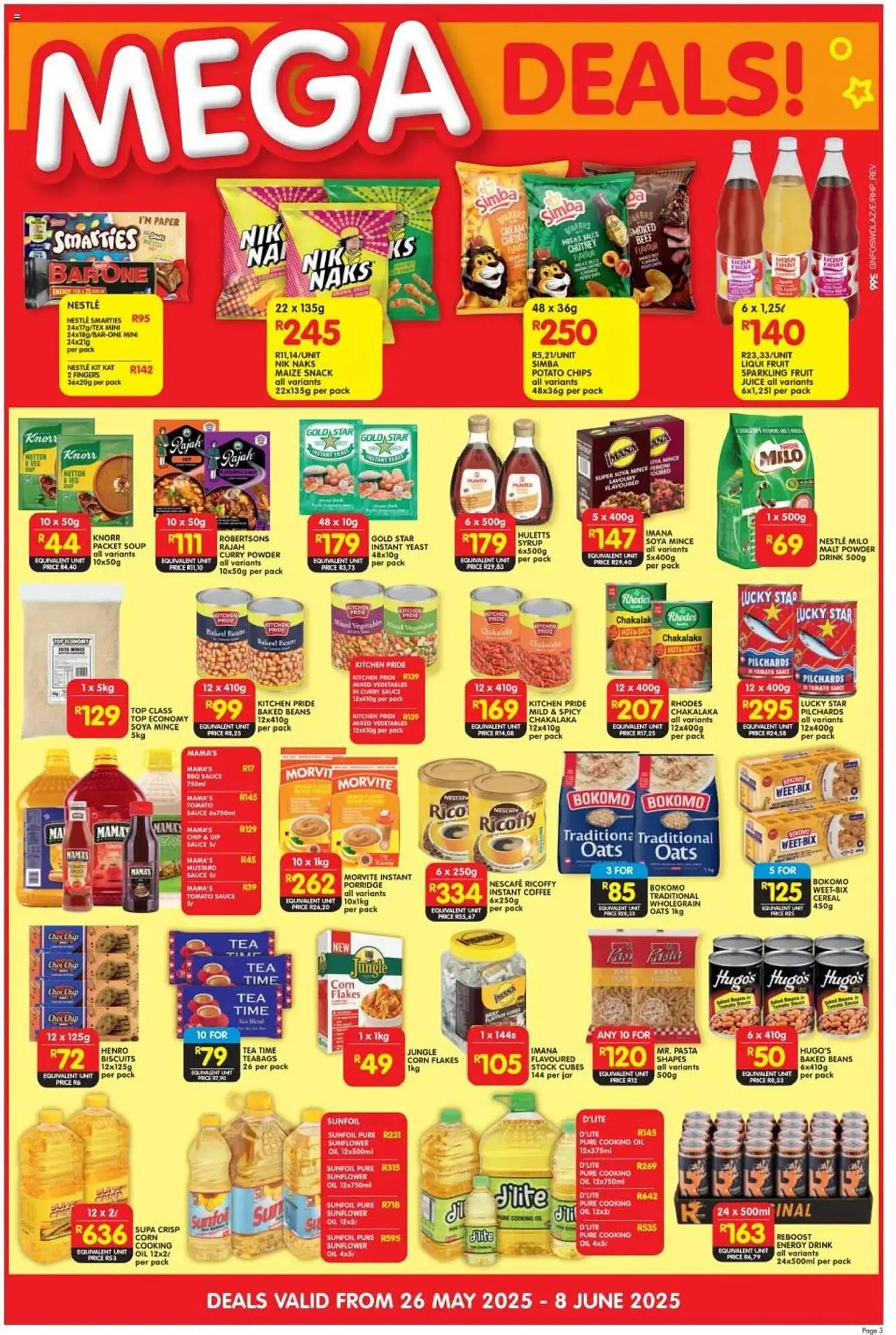 Shoprite catalogue from 26 May to 8 June 2025 - Catalogue Page 1
