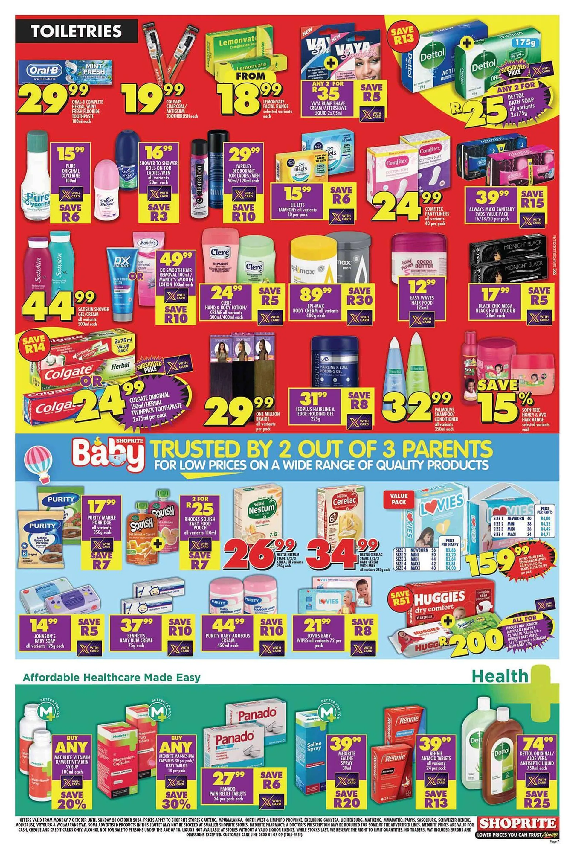 Shoprite catalogue from 7 October to 20 October 2024 - Catalogue Page 7