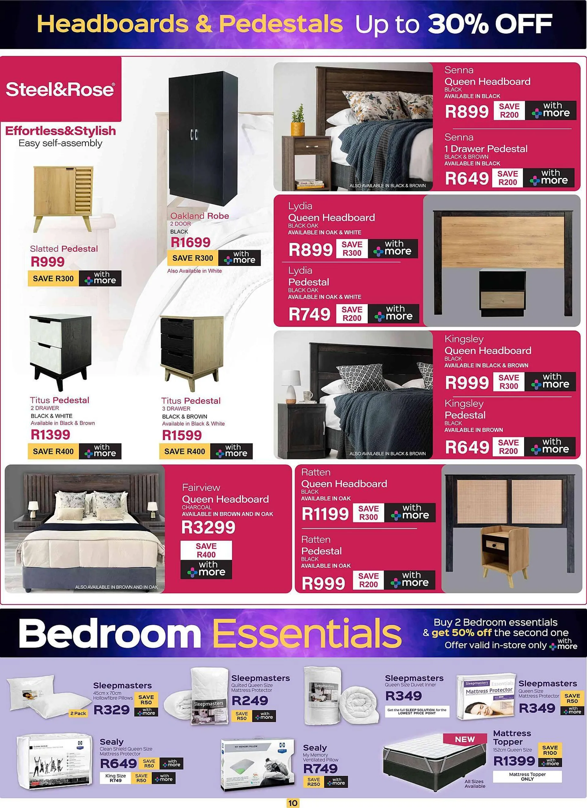 Sleepmasters catalogue from 11 November to 2 December 2024 - Catalogue Page 10