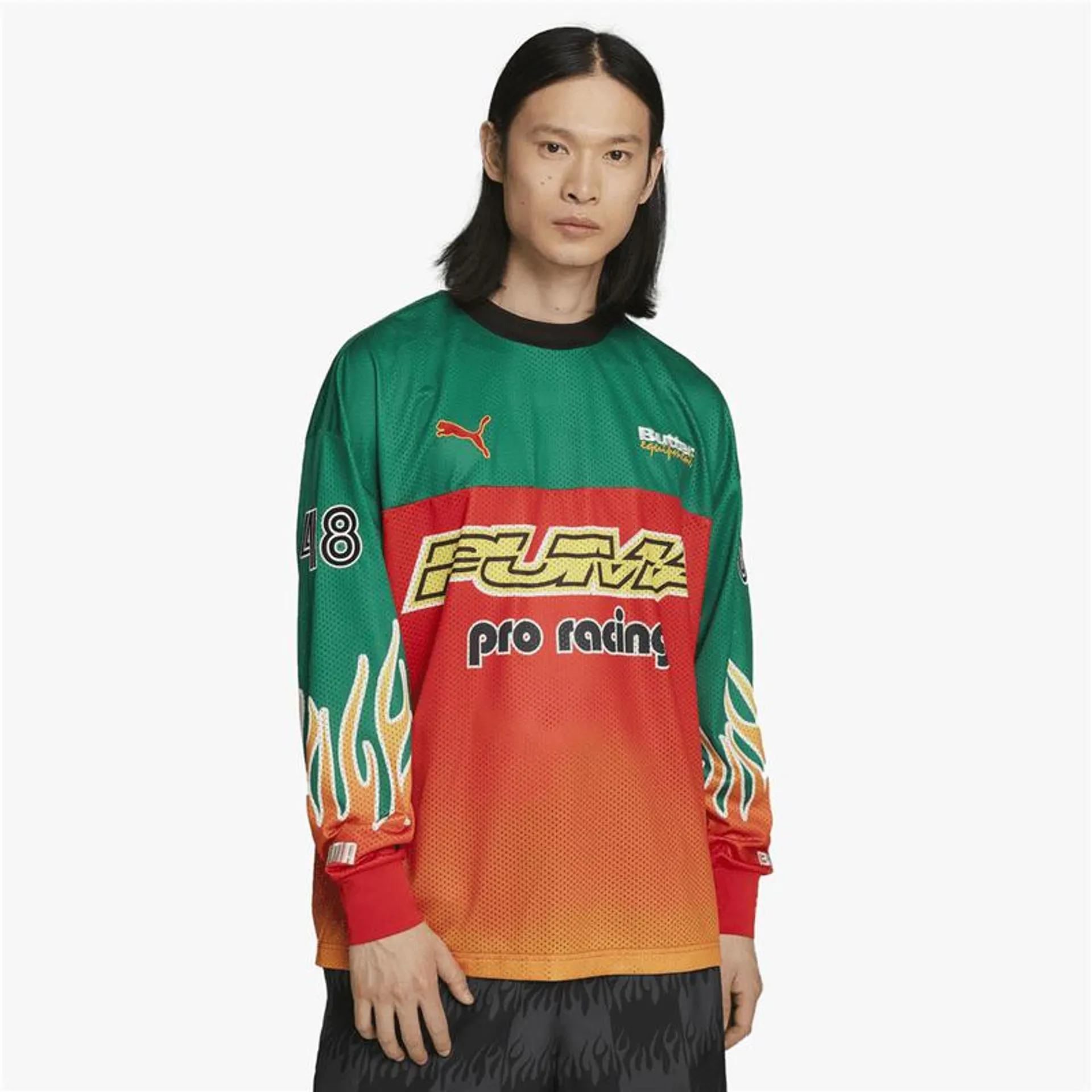 Puma x Butter Goods Men's Multicolour Jersey Top