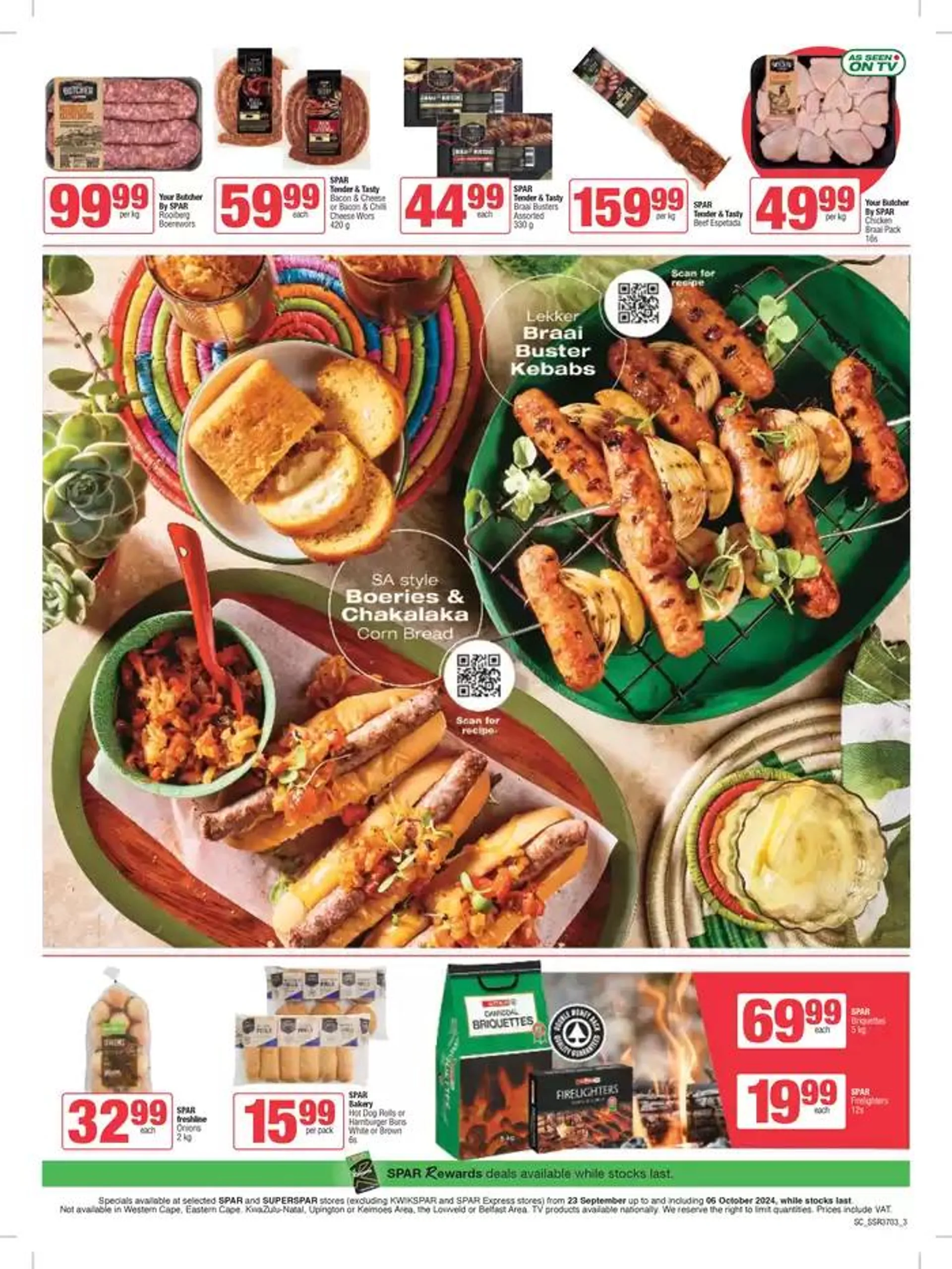 Specials Spar from 23 September to 6 October 2024 - Catalogue Page 3