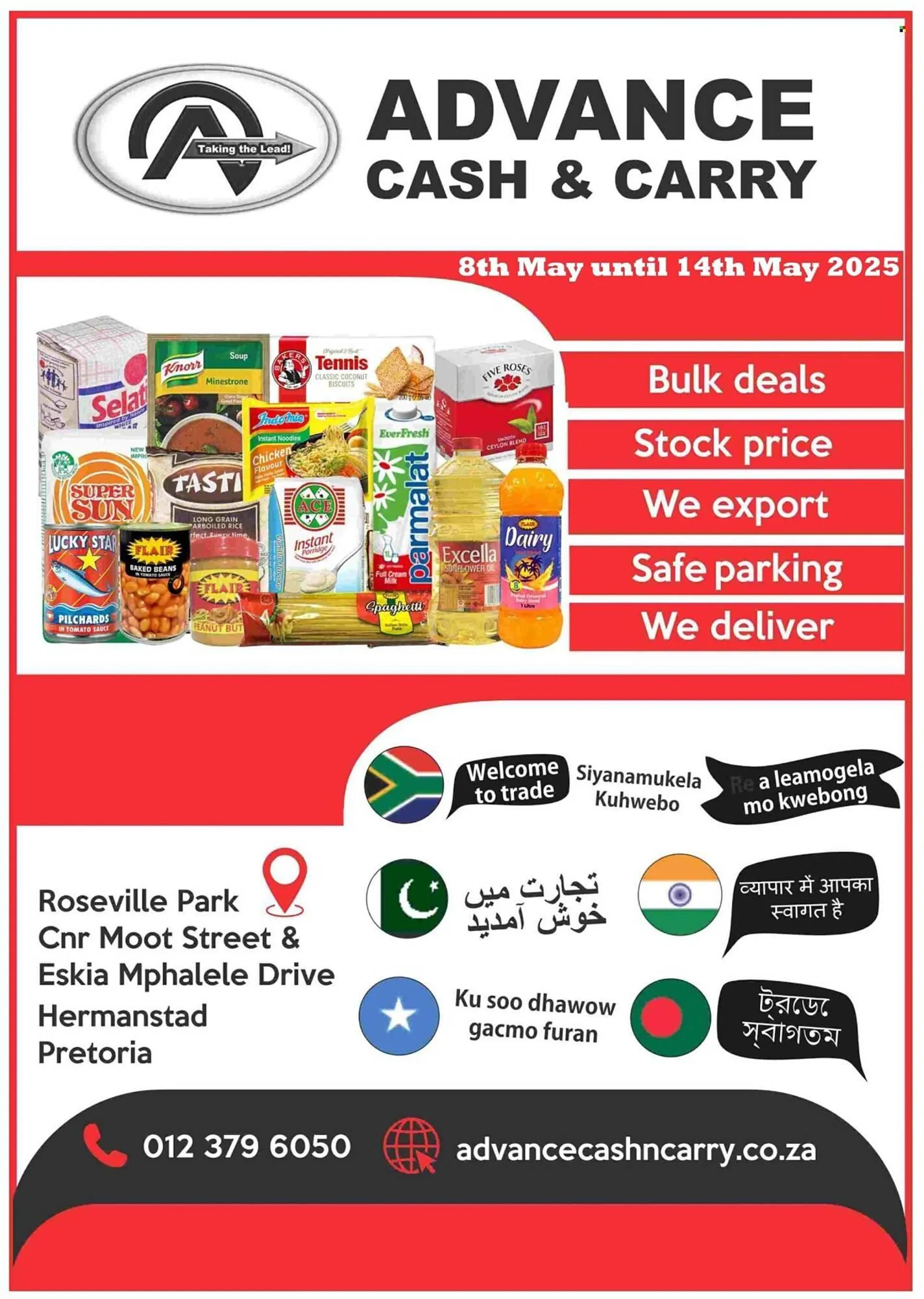 Advance Cash n Carry catalogue from 8 May to 14 May 2025 - Catalogue Page 1