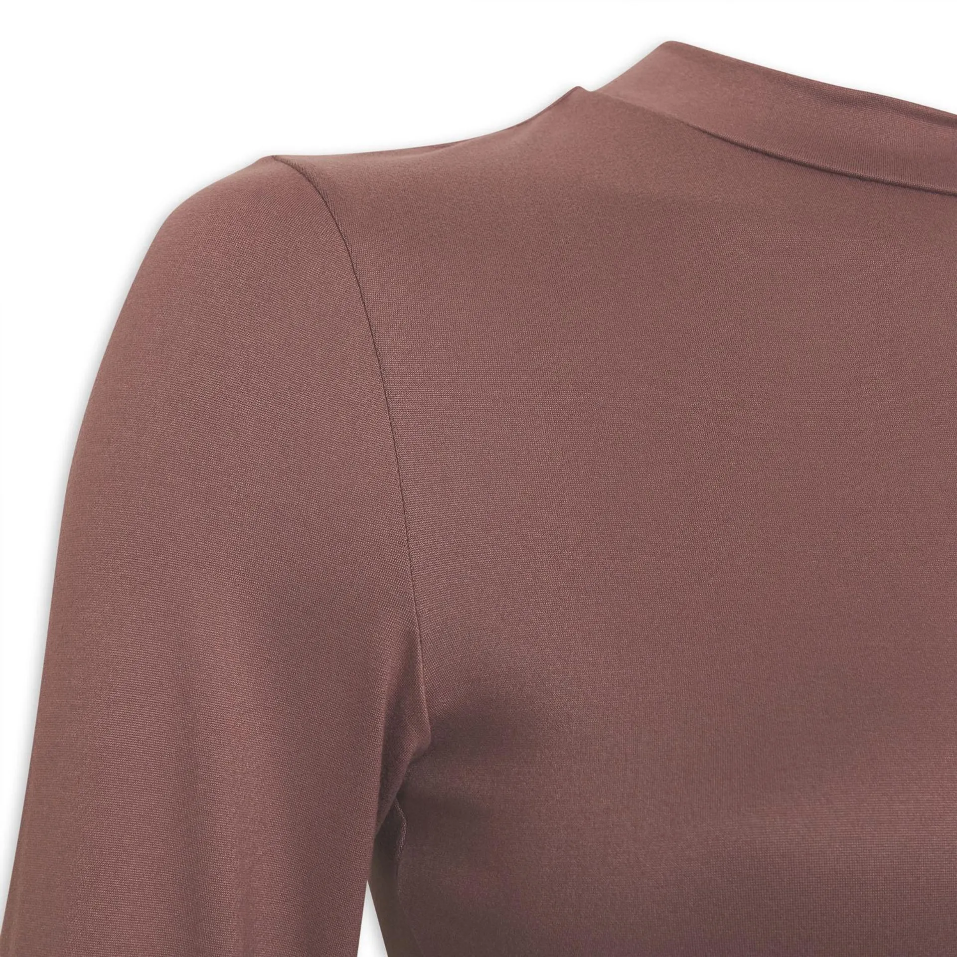 Mauve Turtle Neck Top