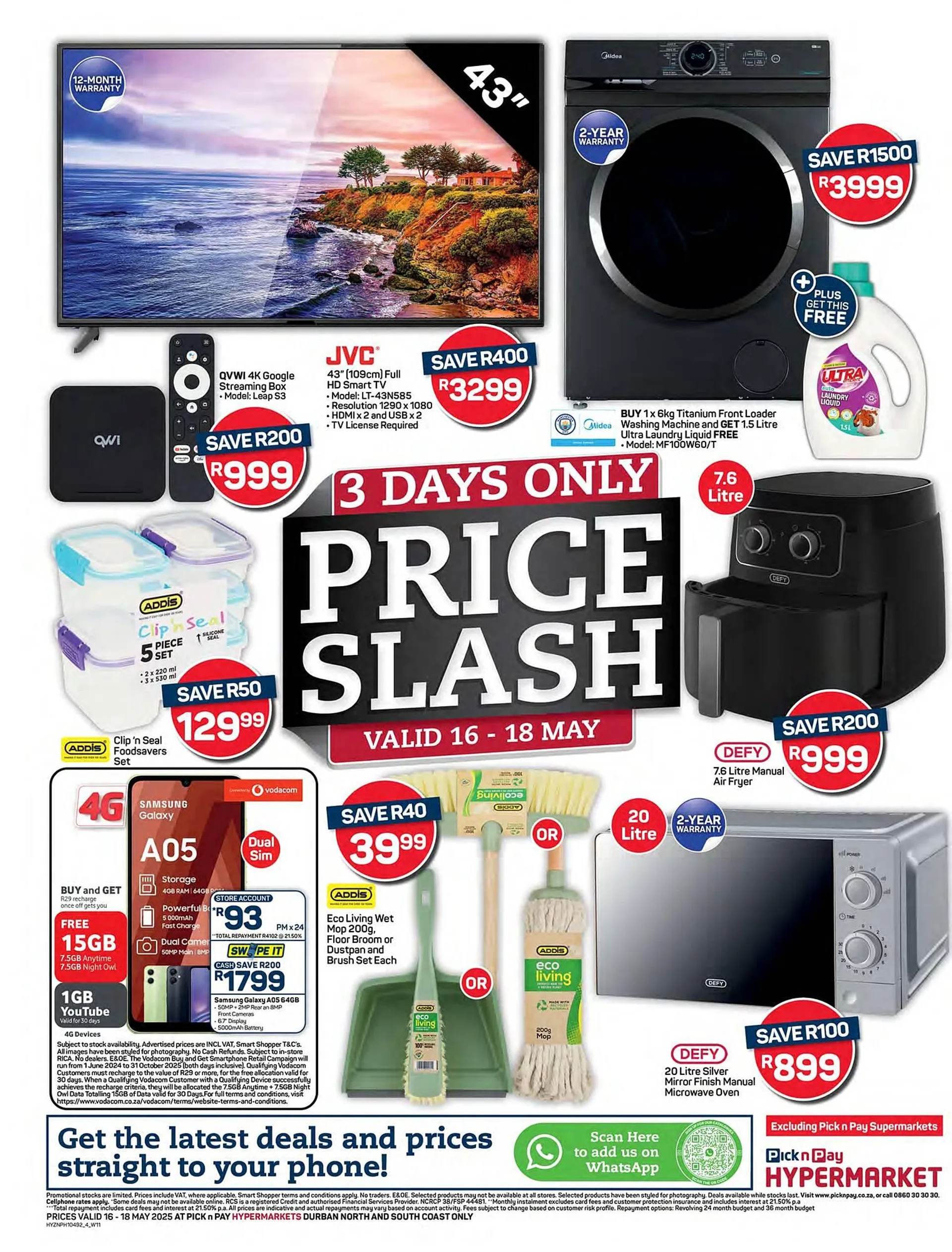 Pick n Pay catalogue from 16 May to 18 May 2025 - Catalogue Page 1