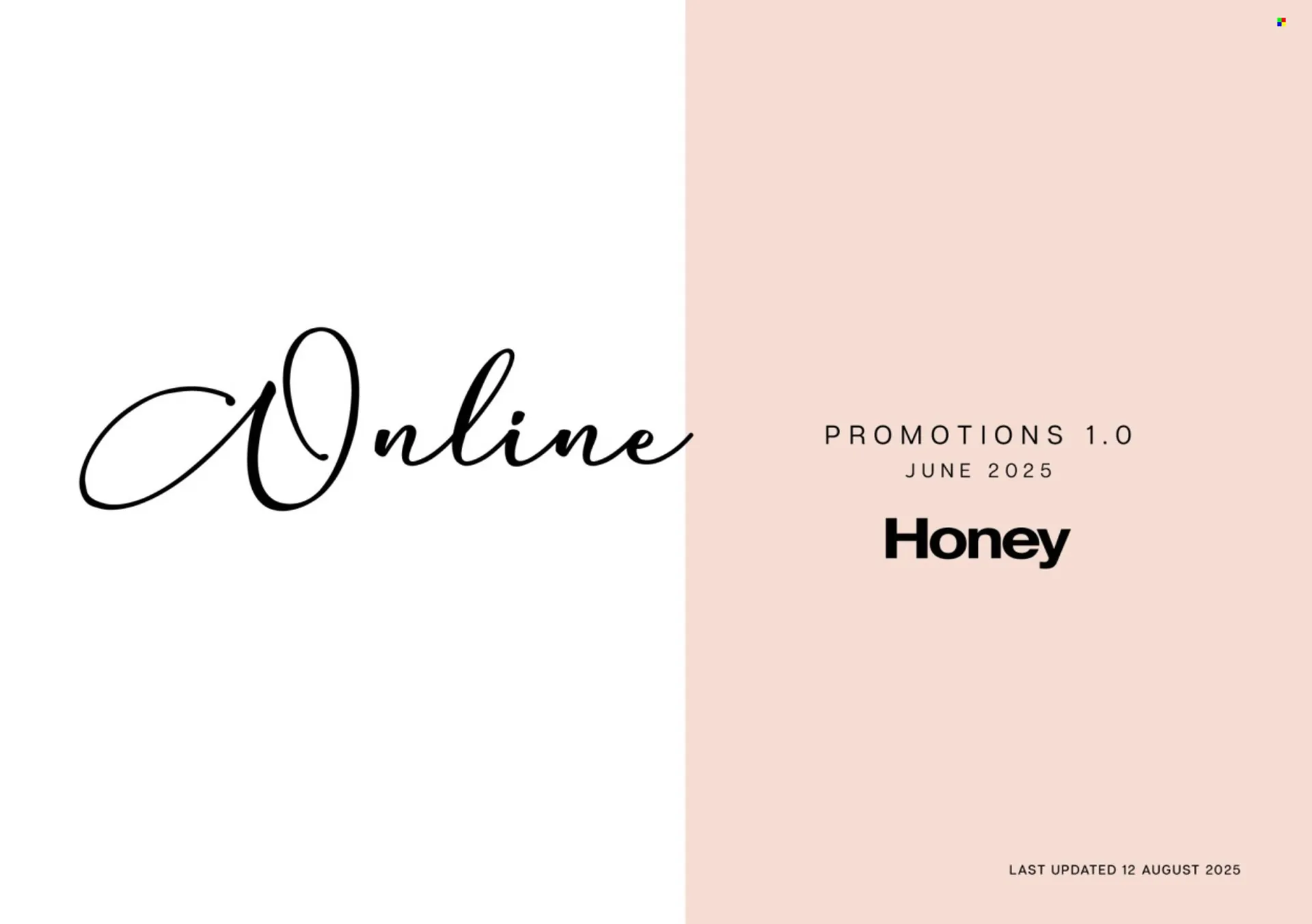 Honey Fashion Accessories catalogue - 1