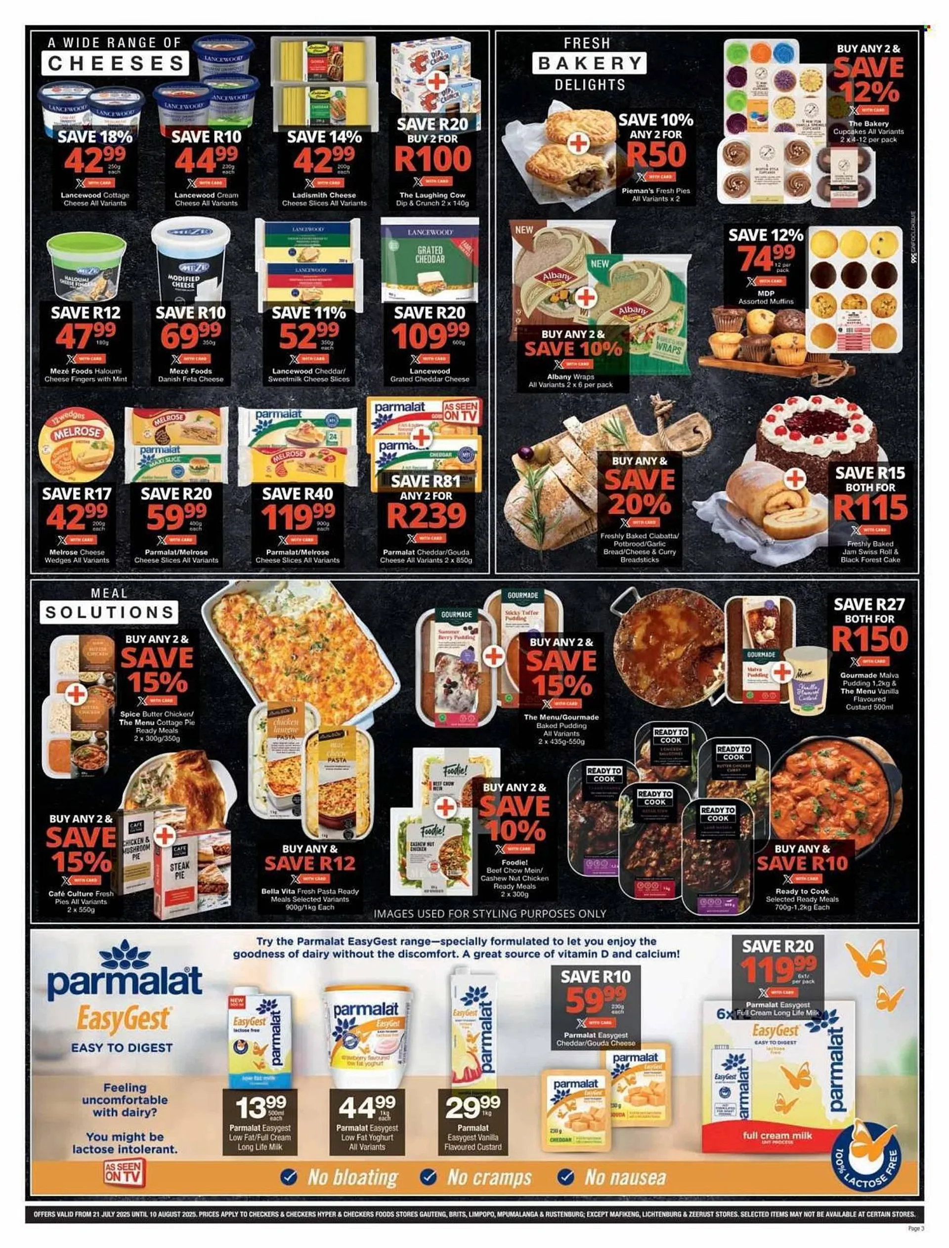 Checkers catalogue from 21 July to 10 August 2025 - Catalogue Page 1