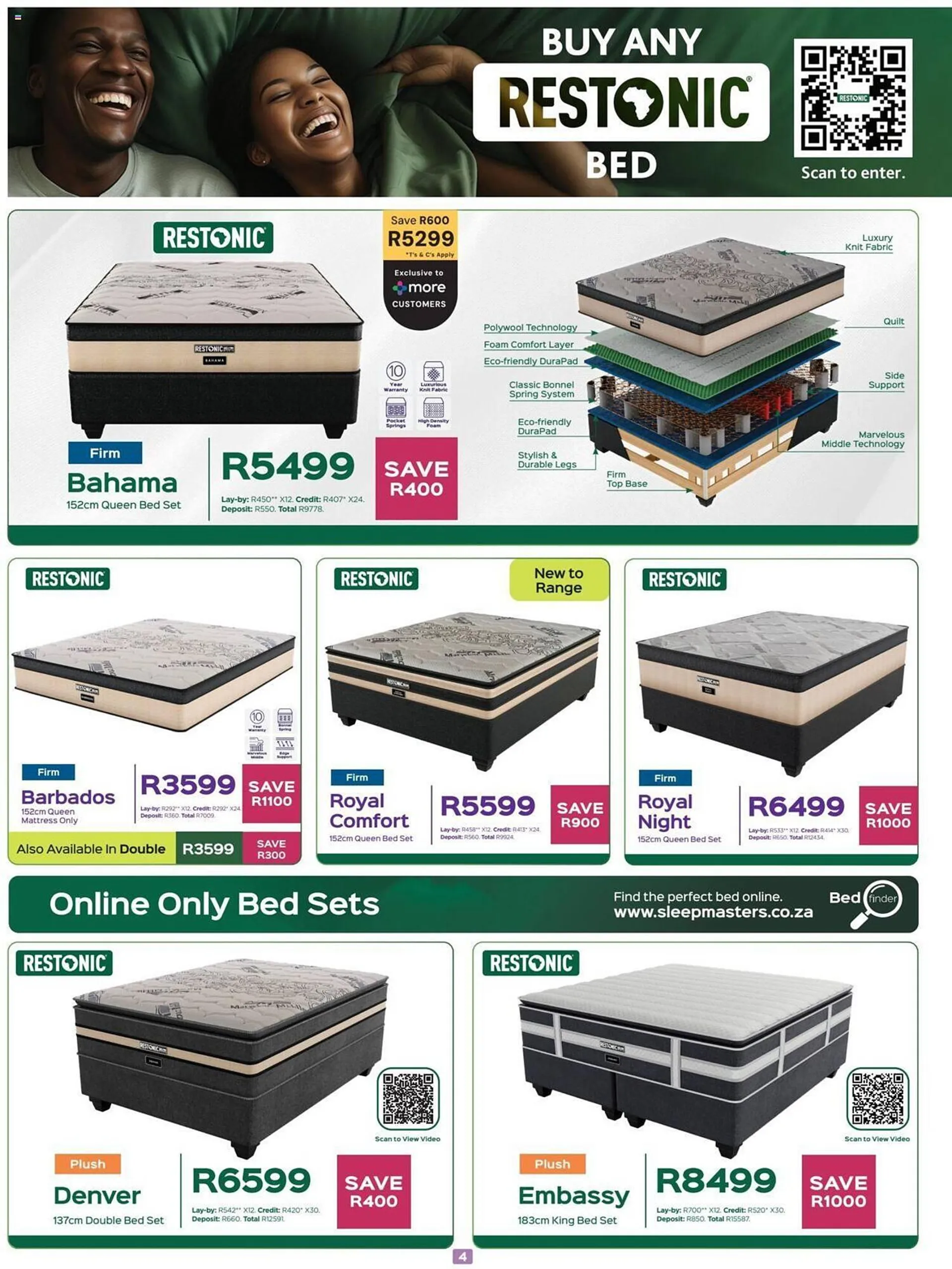 Sleepmasters catalogue from 23 September to 20 October 2024 - Catalogue Page 4