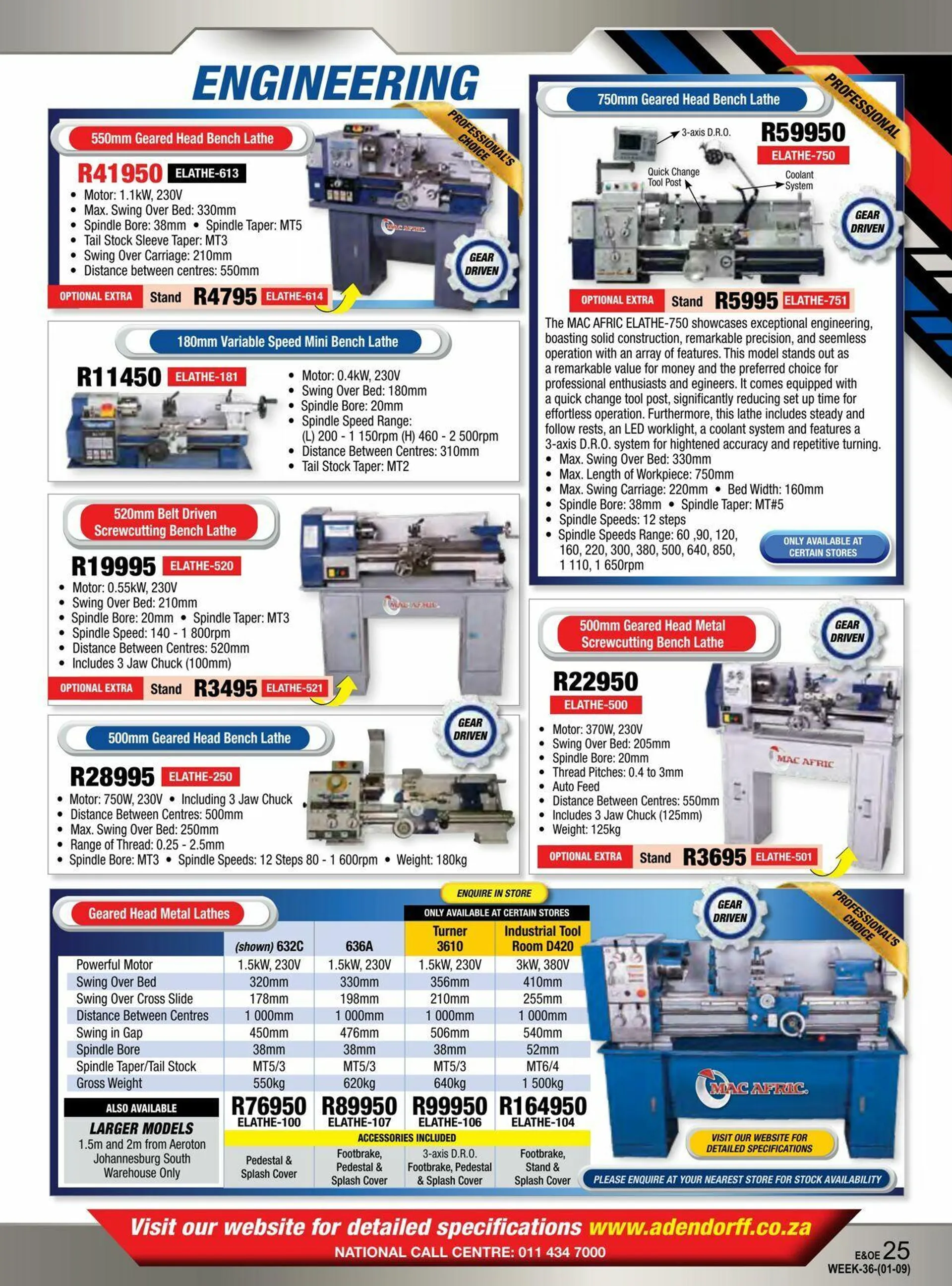 Adendorff Machinery Mart Current catalogue from 2 October to 16 October 2024 - Catalogue Page 27