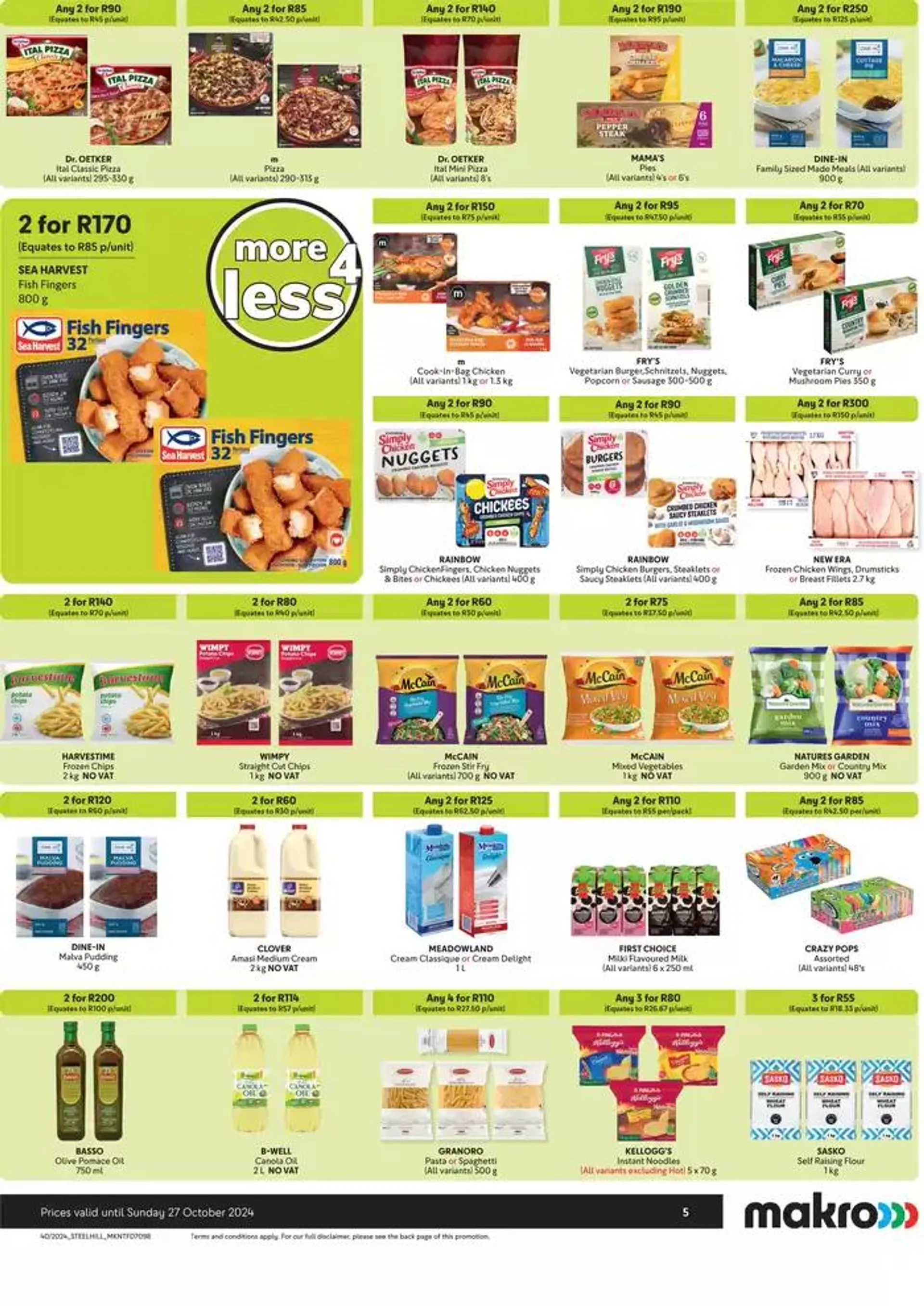 Makro : More 4 Less from 30 September to 27 October 2024 - Catalogue Page 5