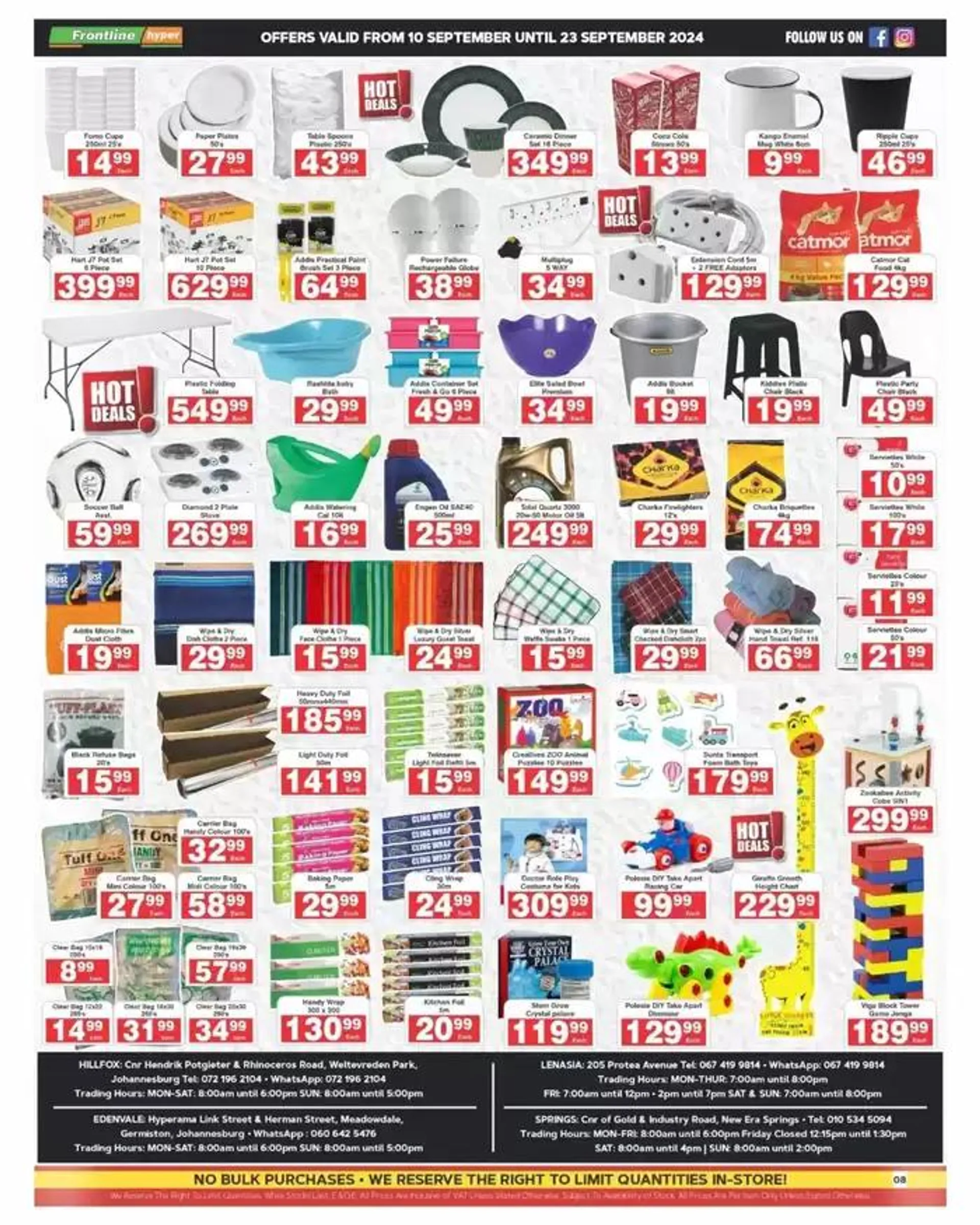 Mega Sale! from 25 September to 21 October 2024 - Catalogue Page 8