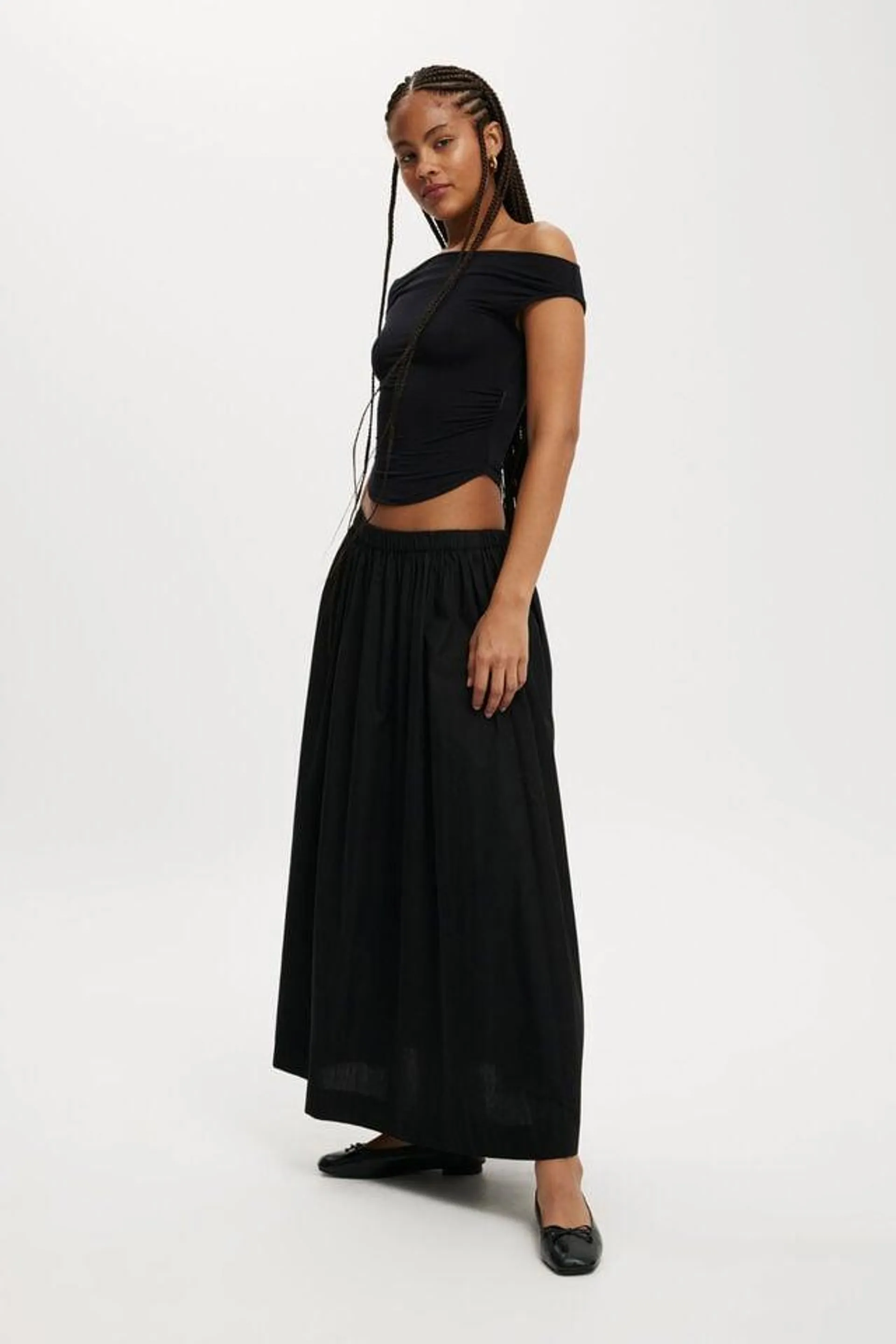 Lea Full Circle Maxi Skirt