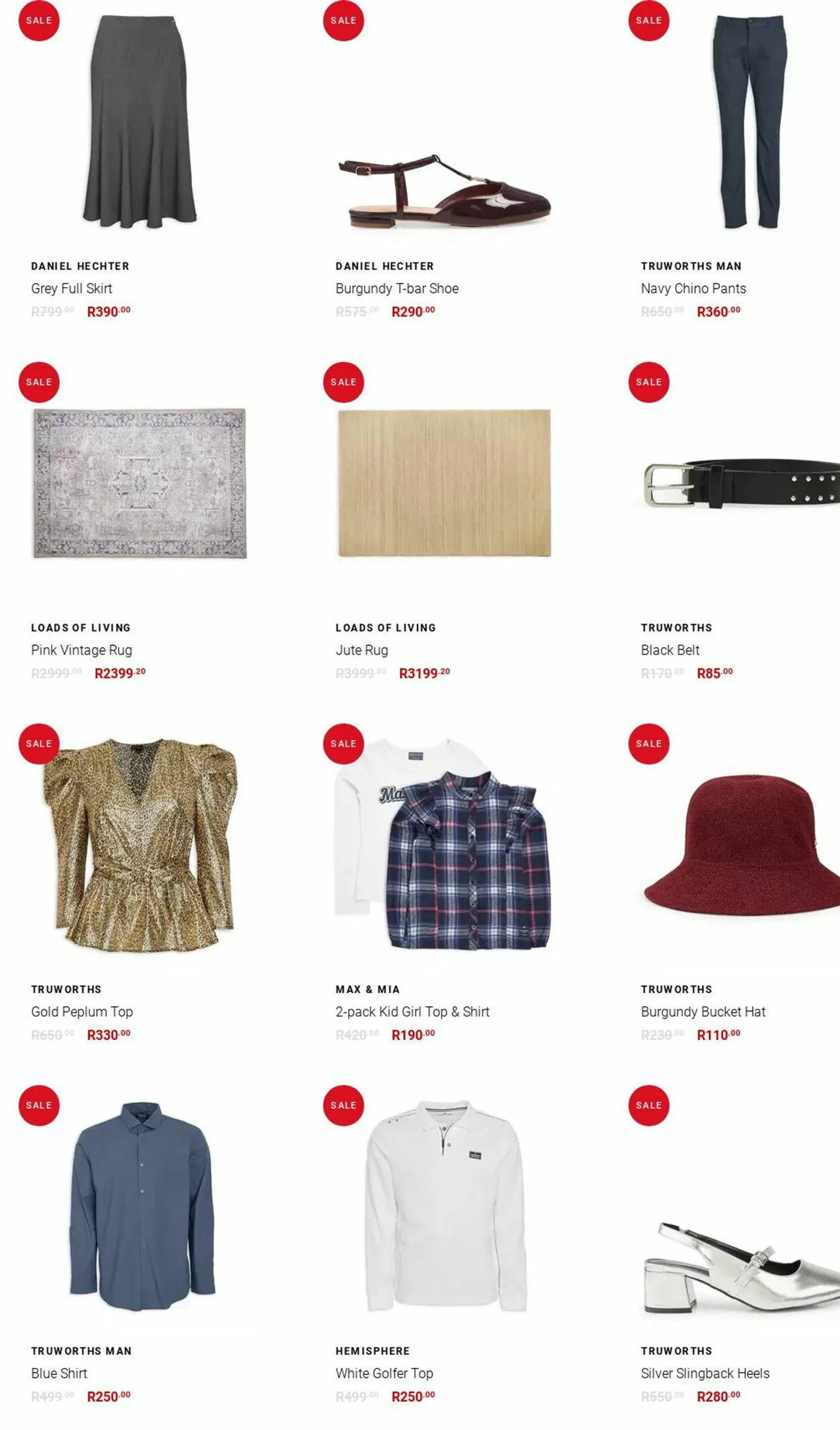 Truworths Current catalogue from 1 May to 8 May 2024 - Catalogue Page 1