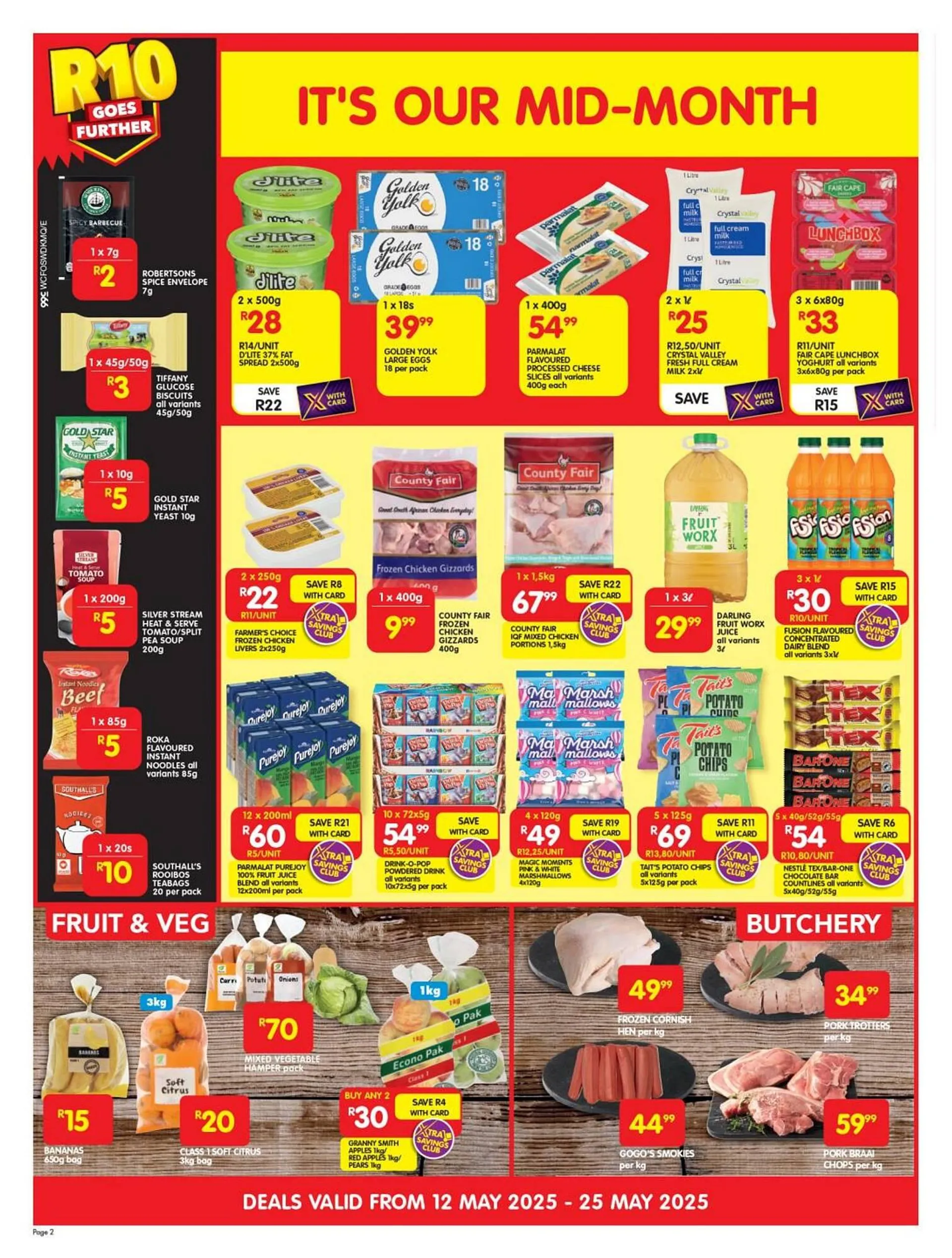 Shoprite catalogue from 12 May to 25 May 2025 - Catalogue Page 1