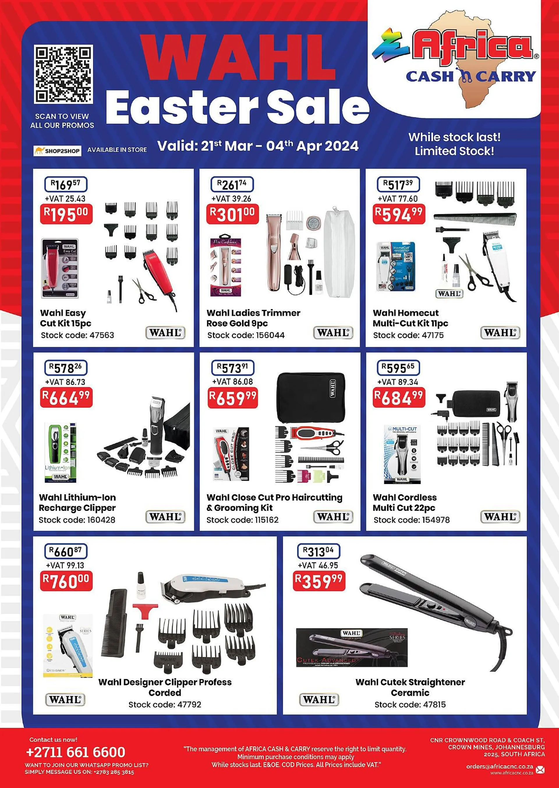Africa Cash and Carry catalogue - DIY - 21 March 4 April 2024 - Page 1