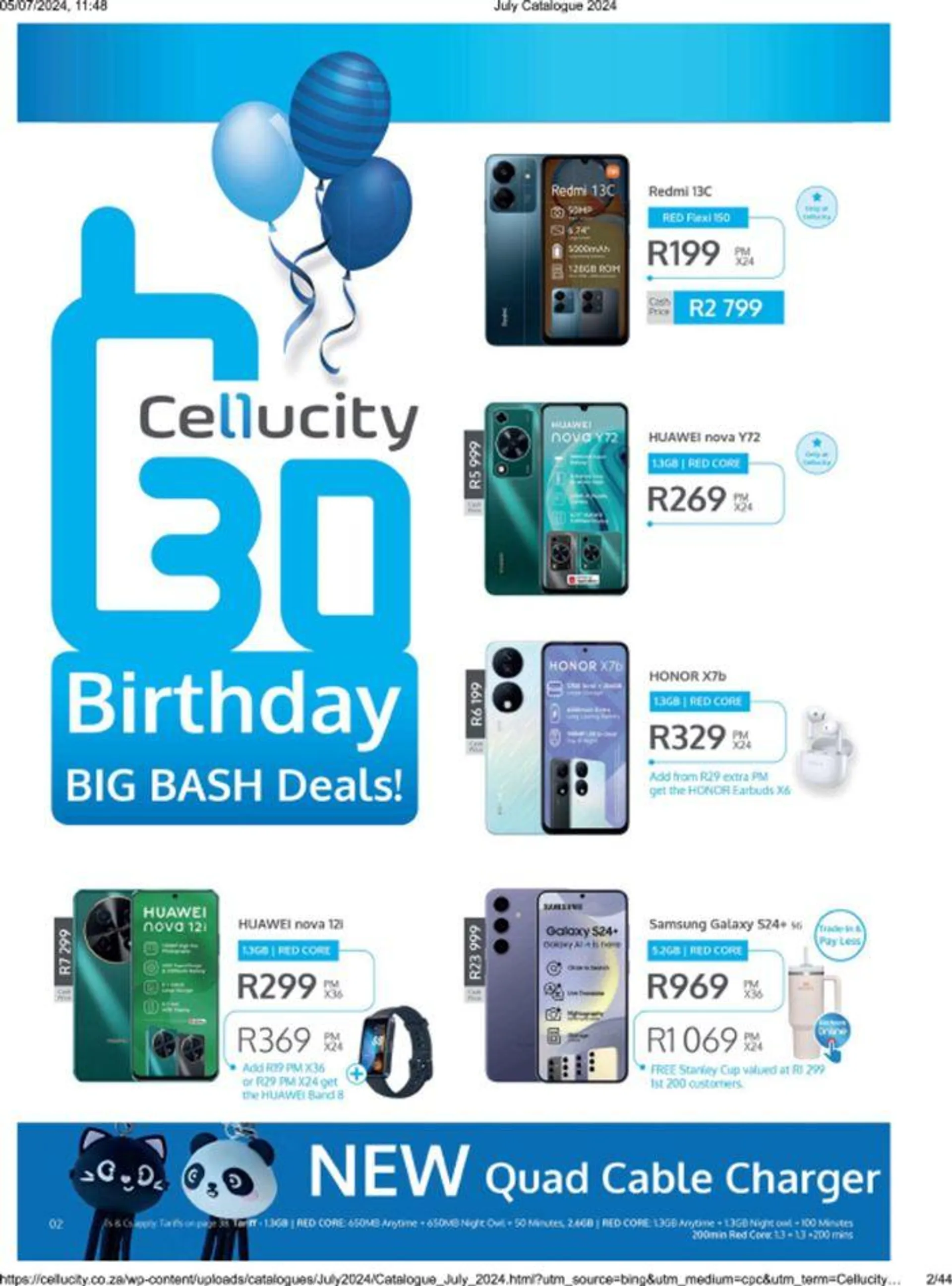 Cellucity July 2024 from 5 July to 31 July 2024 - Catalogue Page 1