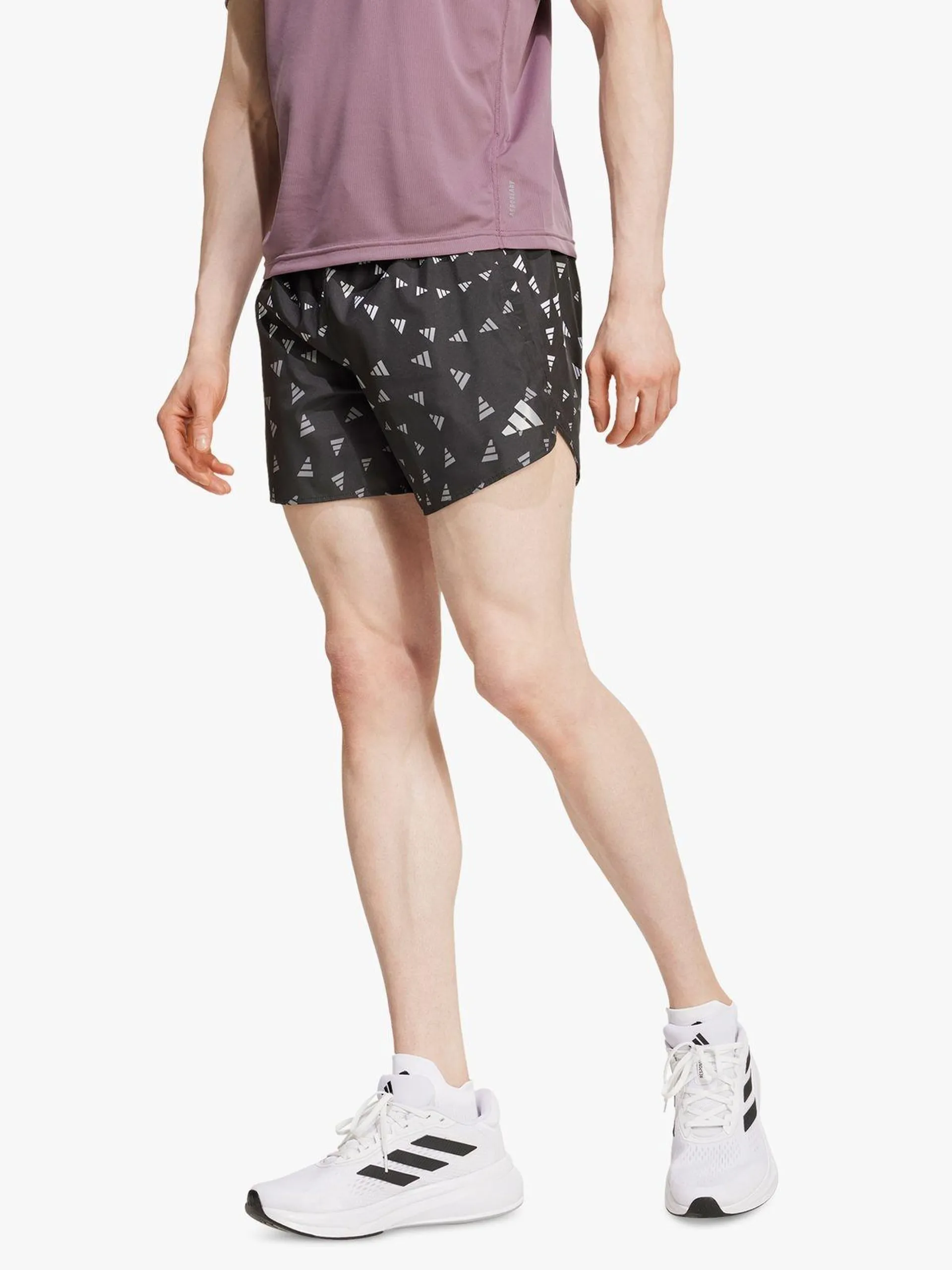 Mens adidas Run It WIND.RDY Black Shorts