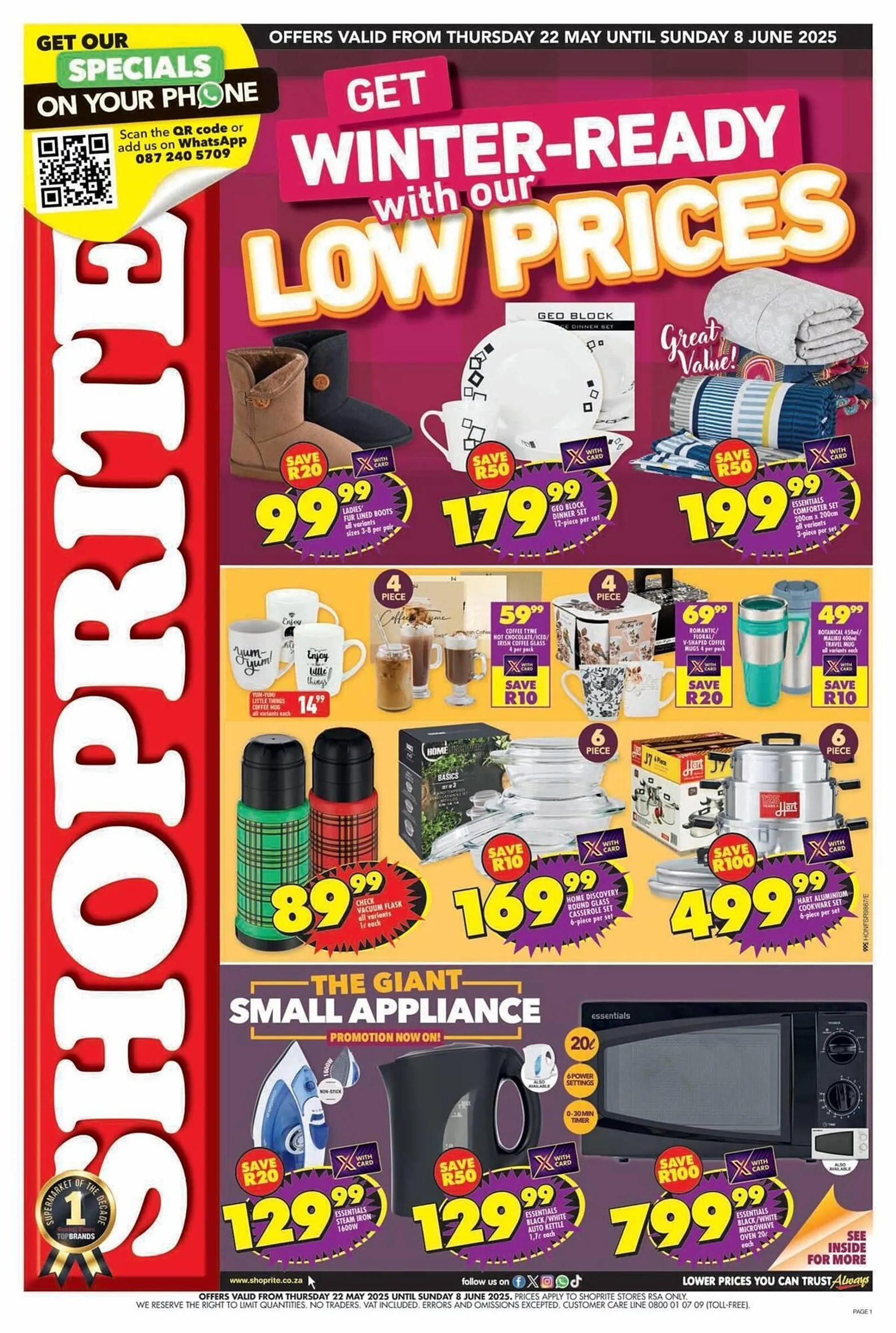 Shoprite catalogue - 1