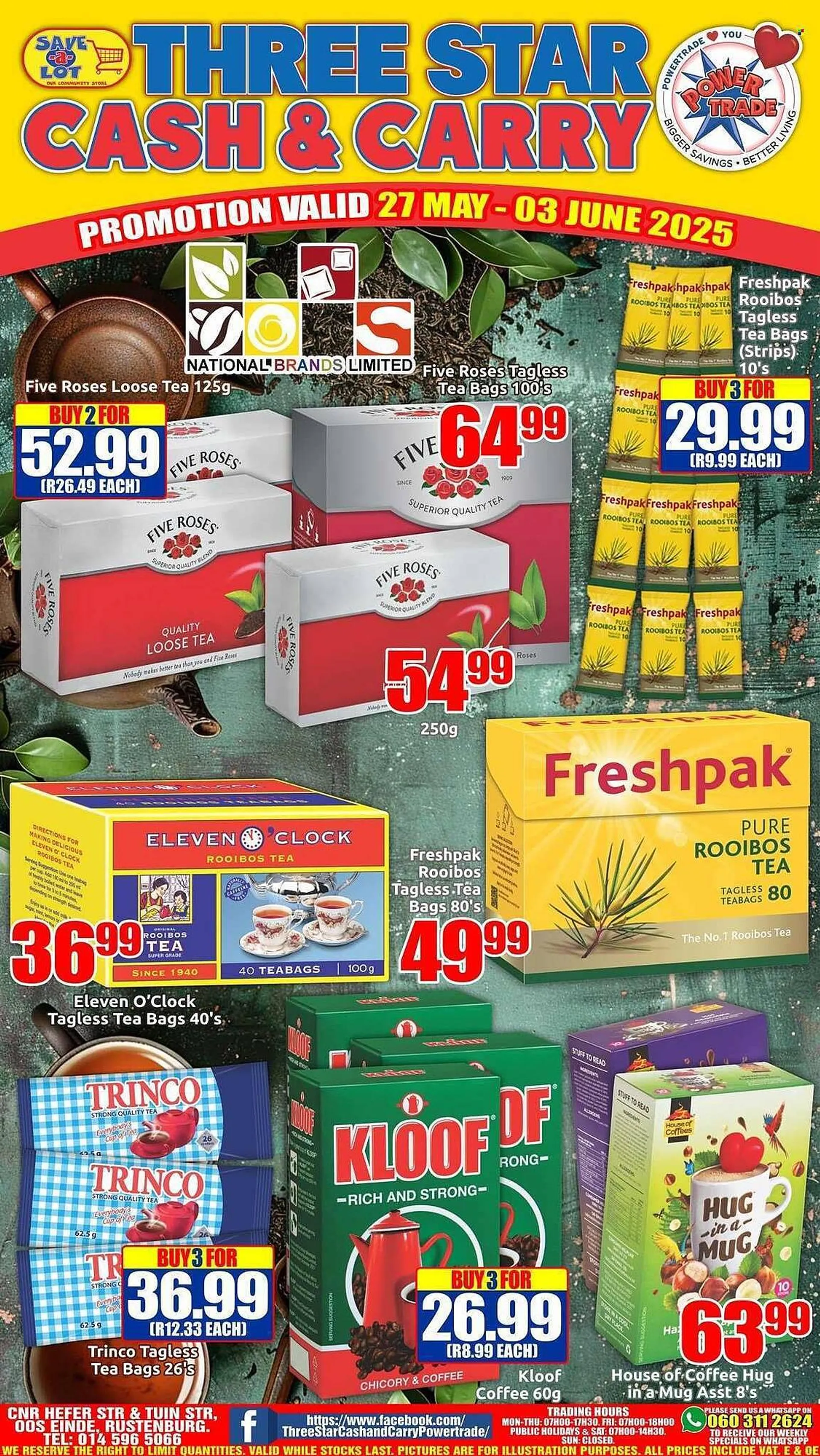 Three Star Cash and Carry catalogue from 27 May to 3 June 2025 - Catalogue Page 1