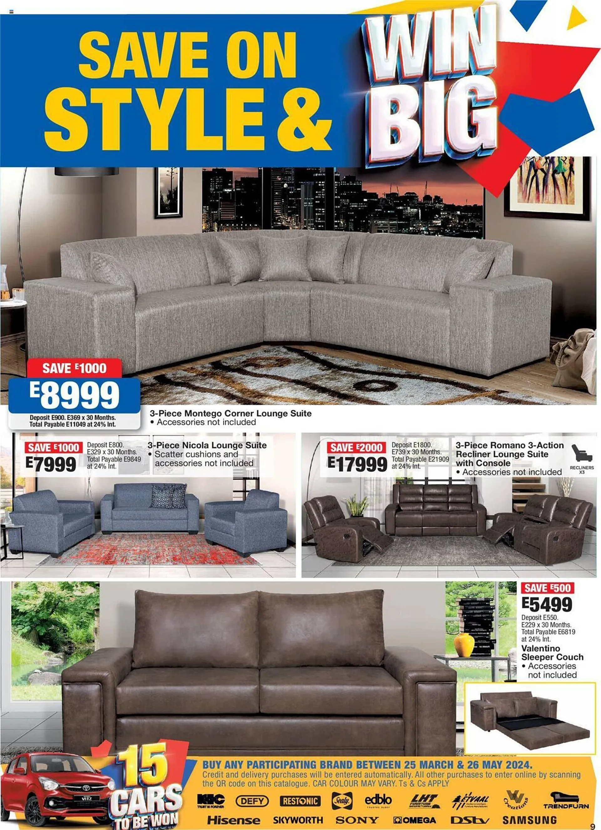 OK Furniture catalogue from 8 April to 21 April 2024 - Catalogue Page 9