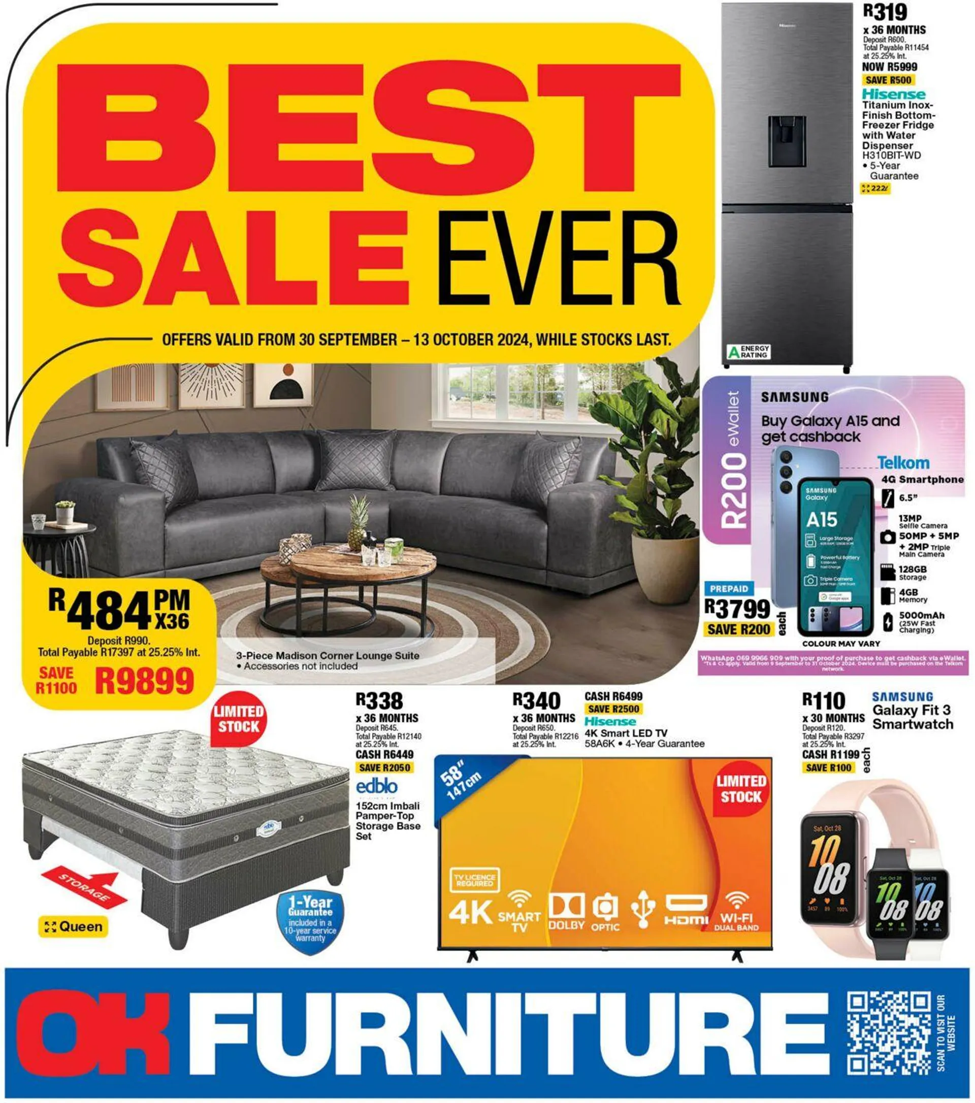 OK Furniture Current catalogue from 27 October to 10 November 2024 - Catalogue Page 1