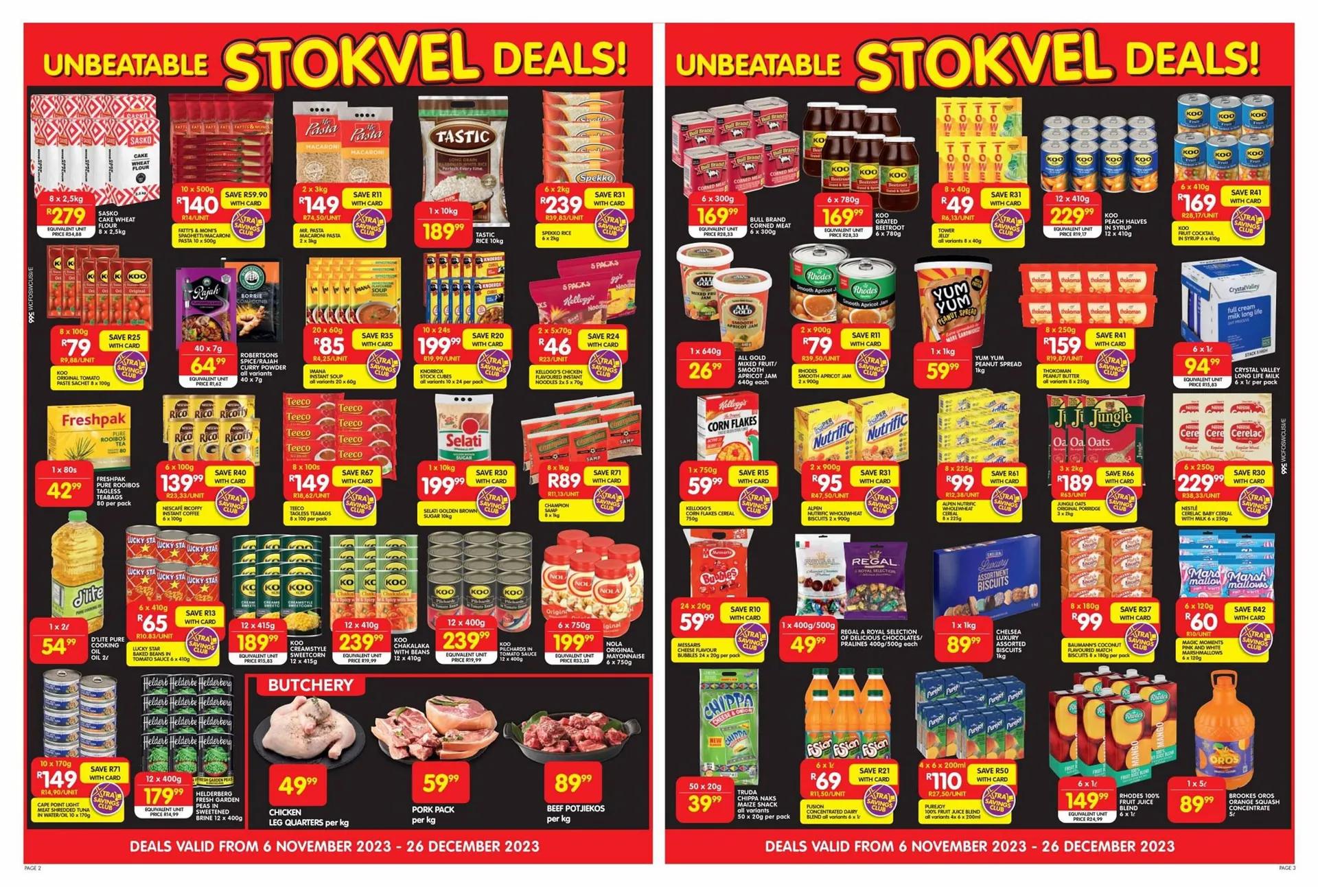 Shoprite catalogue from 6 November to 26 December 2023 - Catalogue Page 2