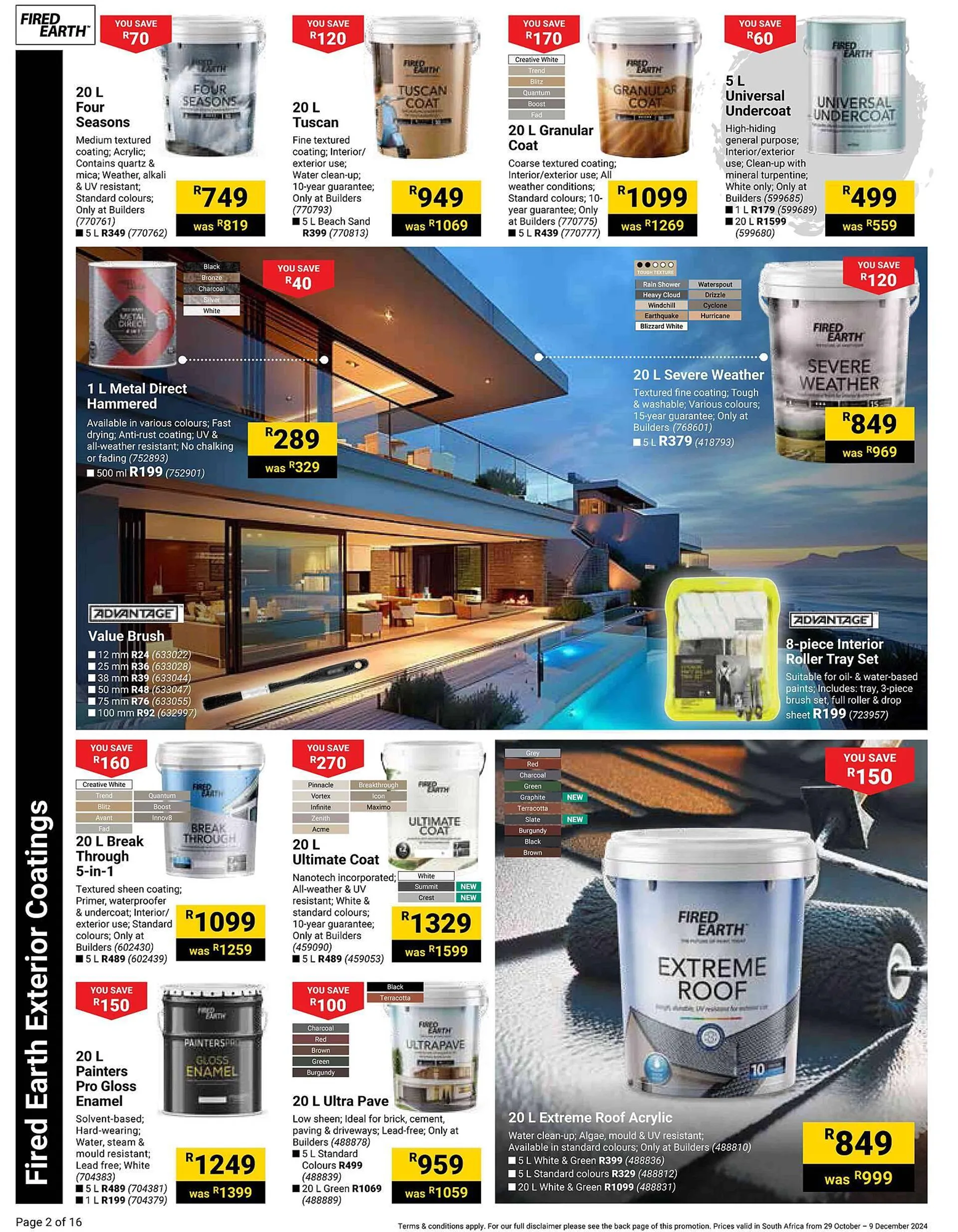 Builders Warehouse catalogue from 29 October to 9 December 2024 - Catalogue Page 1