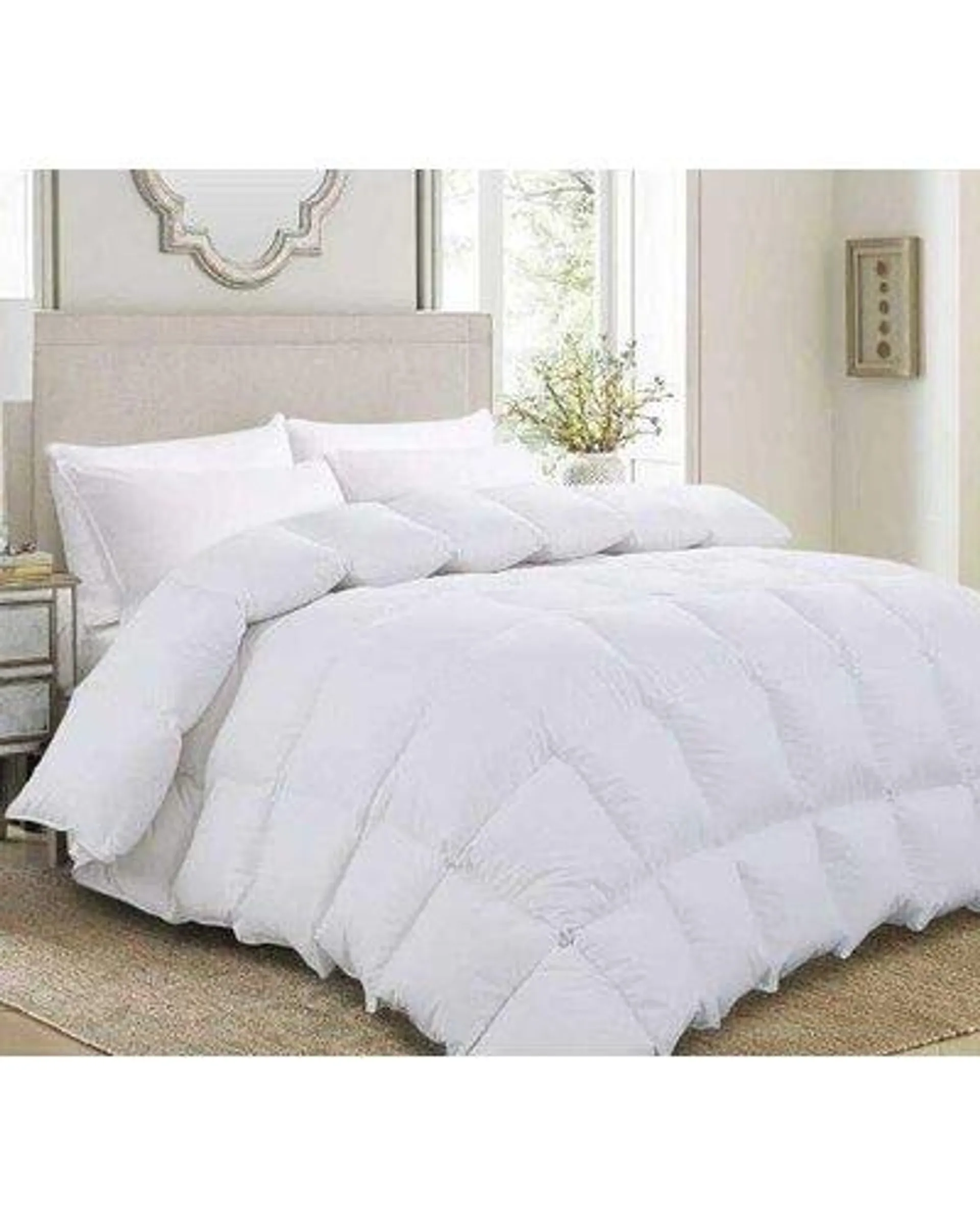 Grandeur Feather Down Comforter (Queen) - 70% Down, 30% Feathers