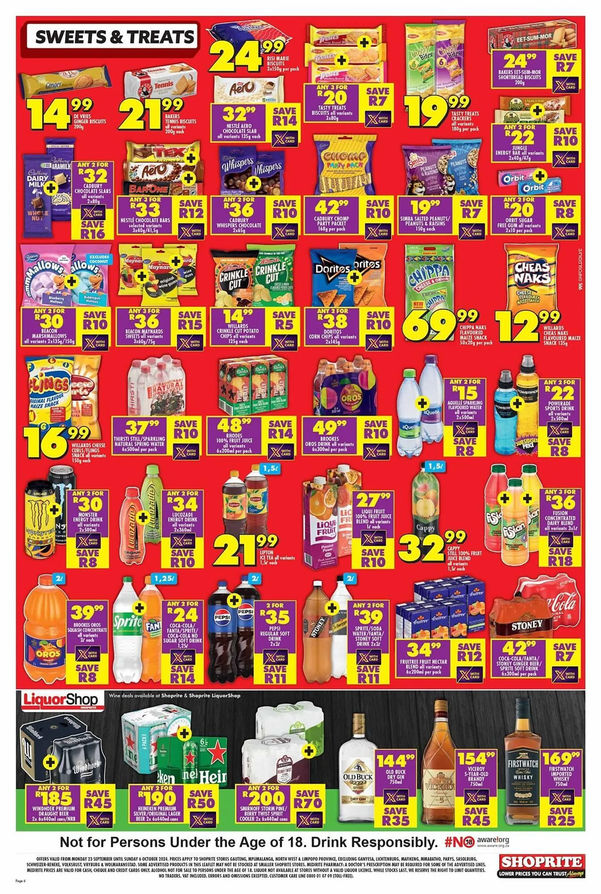 Shoprite catalogue from 24 September to 6 October 2024 - Catalogue Page 6