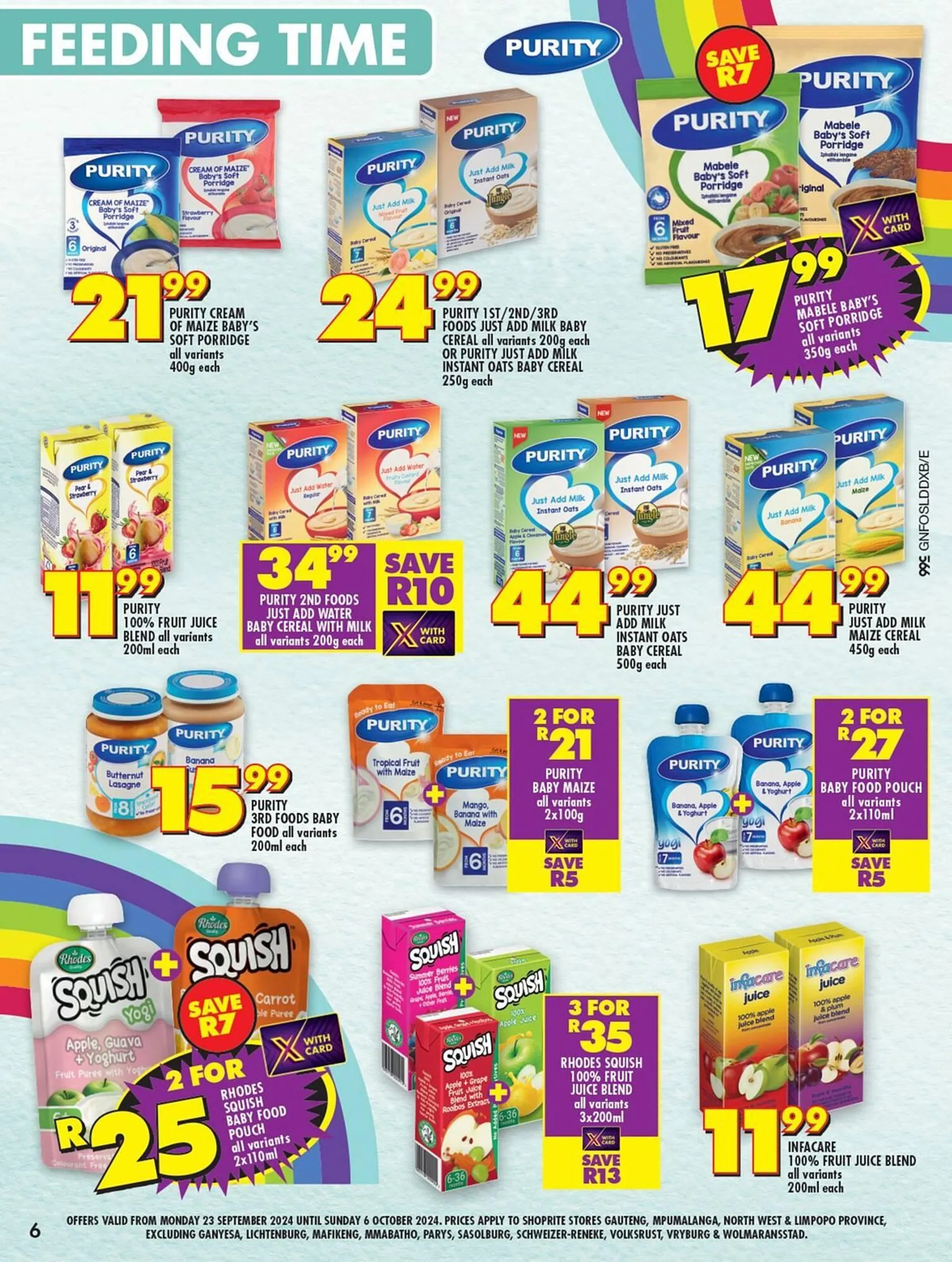 Shoprite catalogue from 24 September to 6 October 2024 - Catalogue Page 6