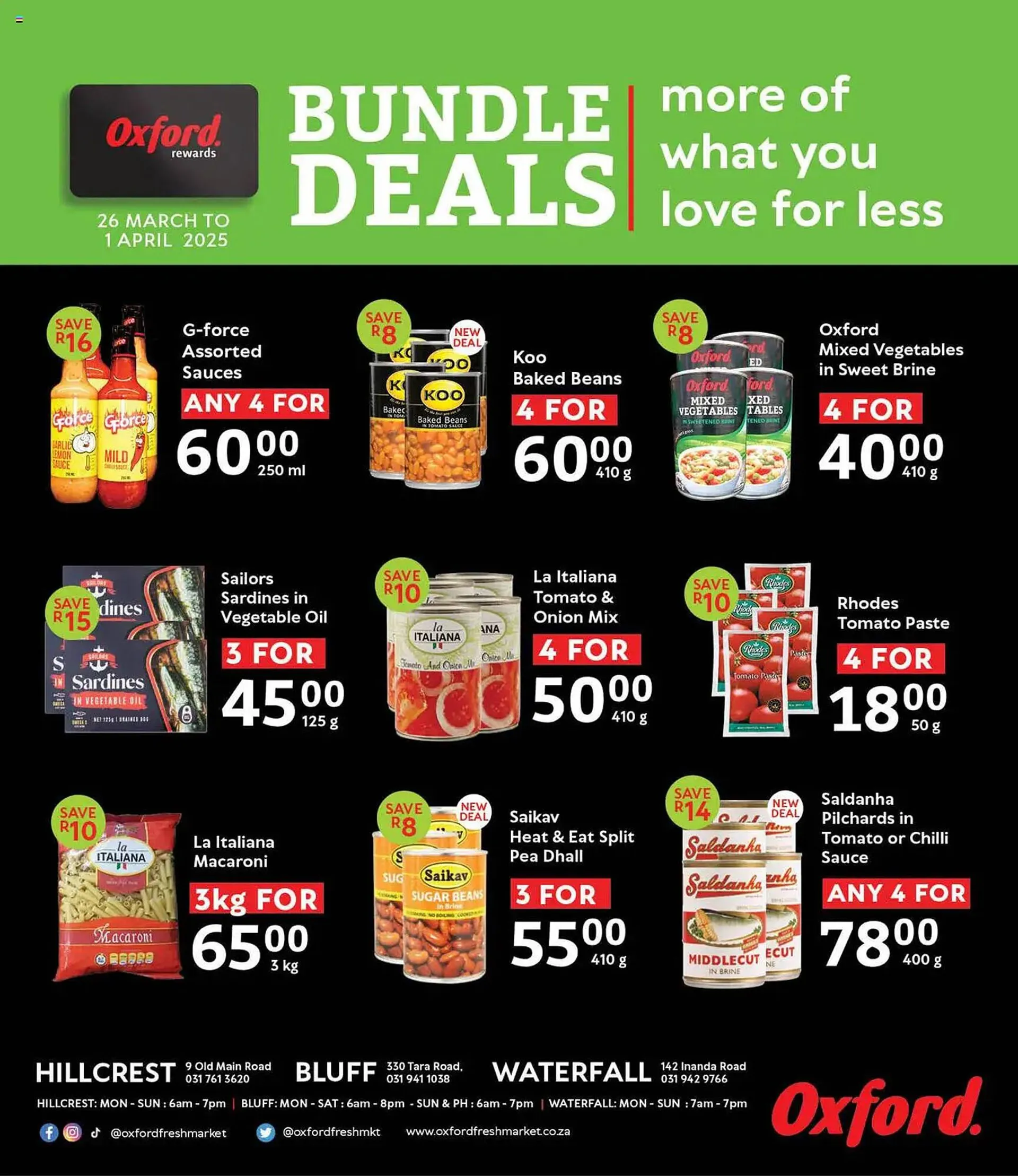 Oxford Freshmarket catalogue from 26 March to 1 April 2025 - Catalogue Page 5