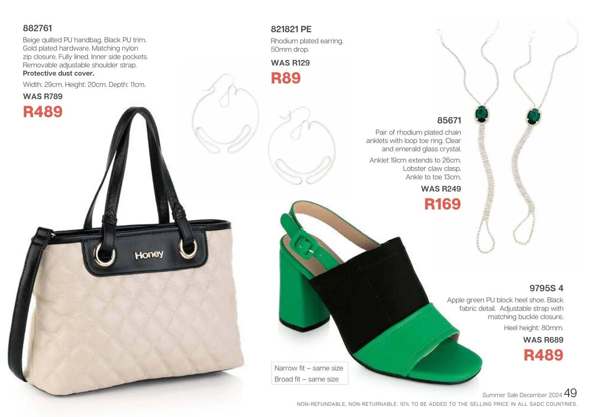 Honey Fashion Accessories catalogue from 19 December to 31 December 2024 - Catalogue Page 128