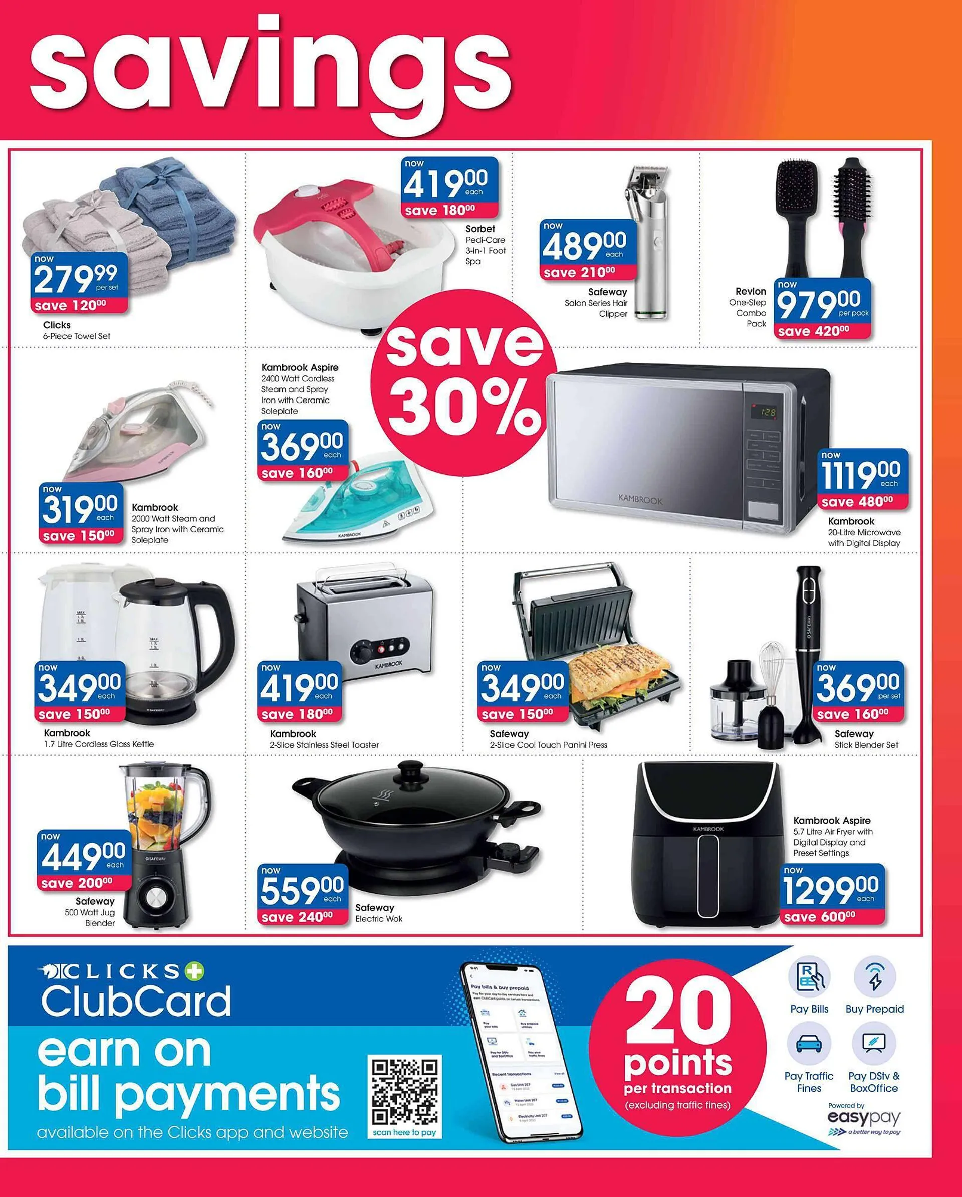 Clicks catalogue from 6 March to 19 March 2025 - Catalogue Page 1