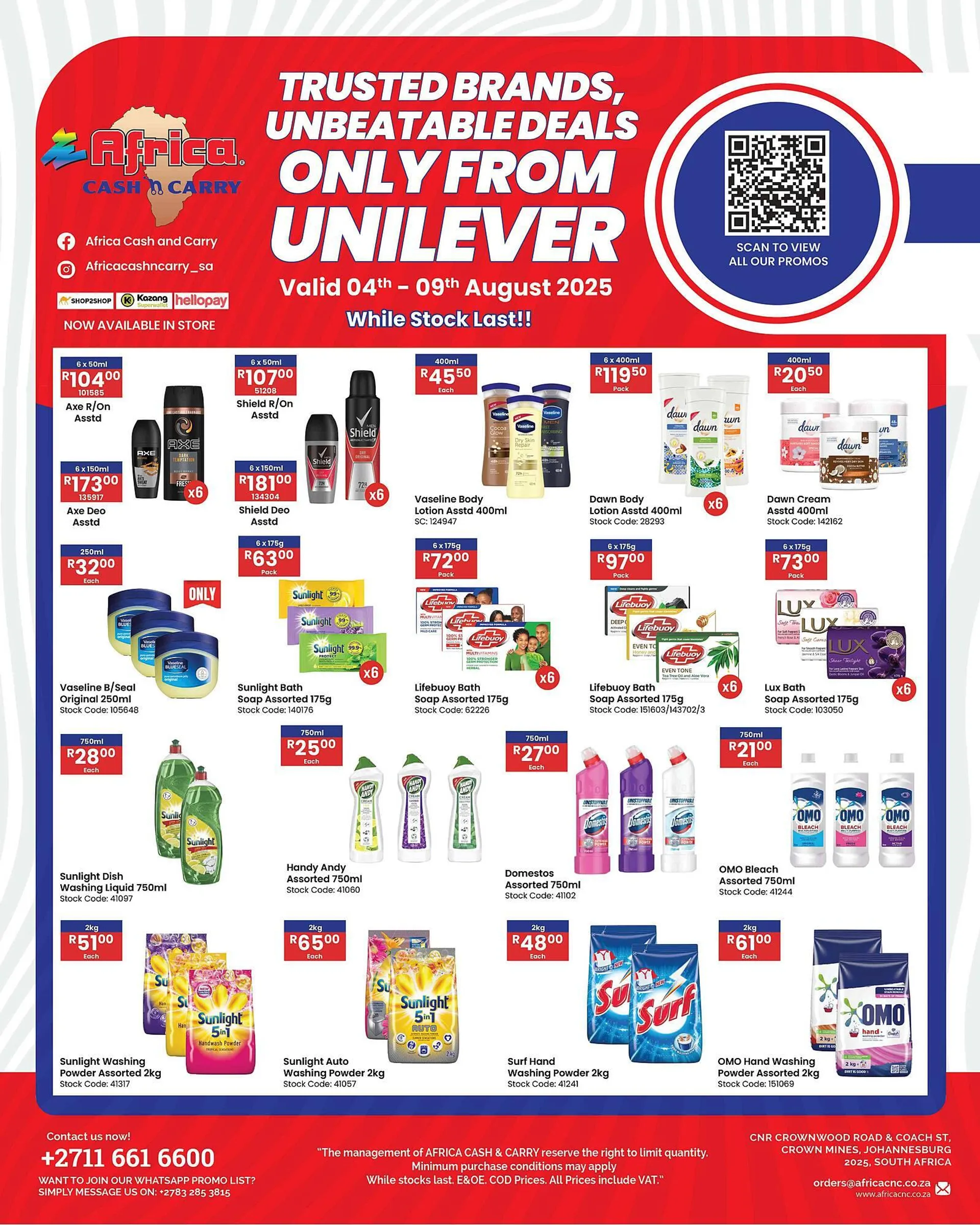 Africa Cash and Carry catalogue - 1