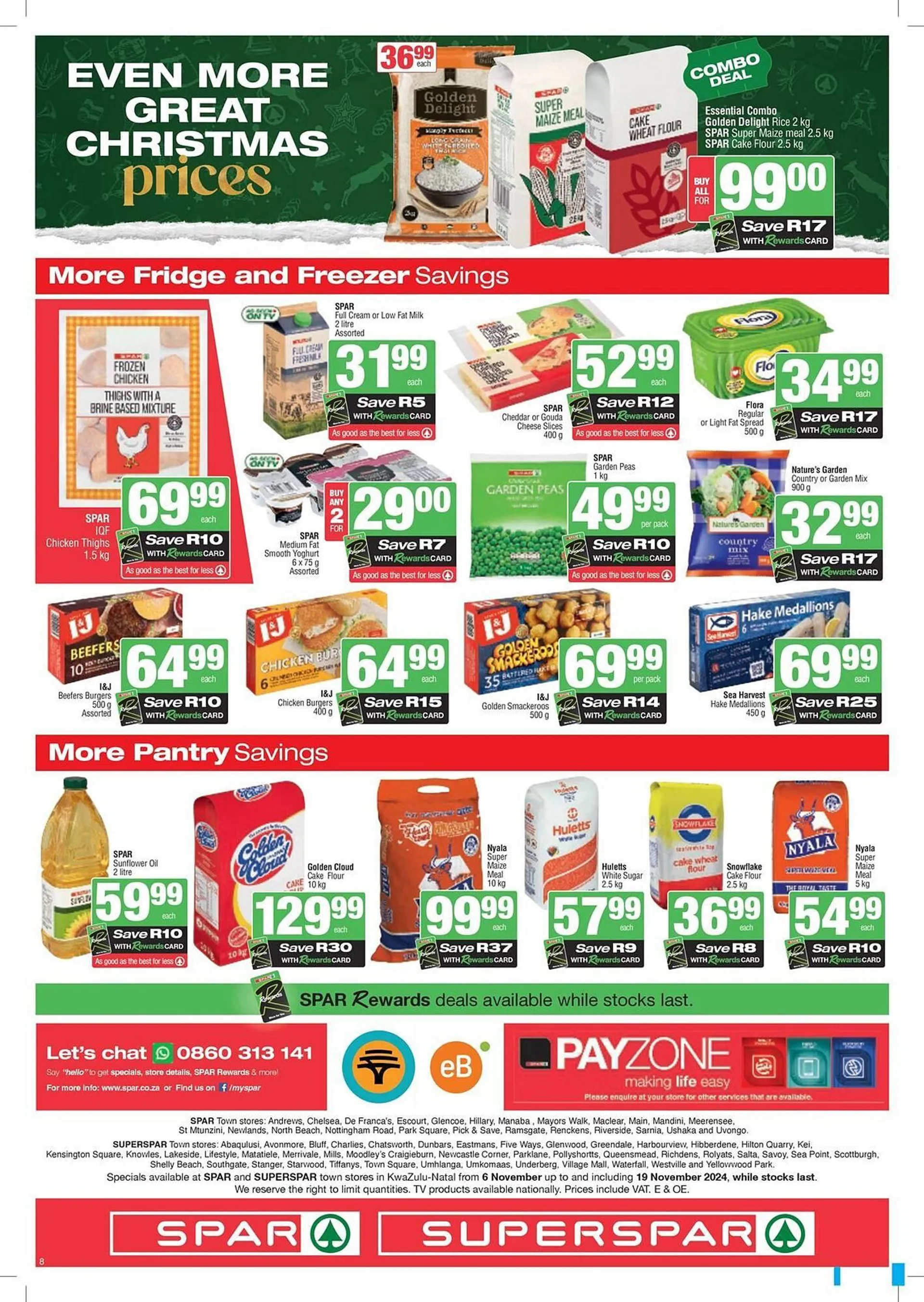 Spar catalogue from 6 November to 19 November 2024 - Catalogue Page 8