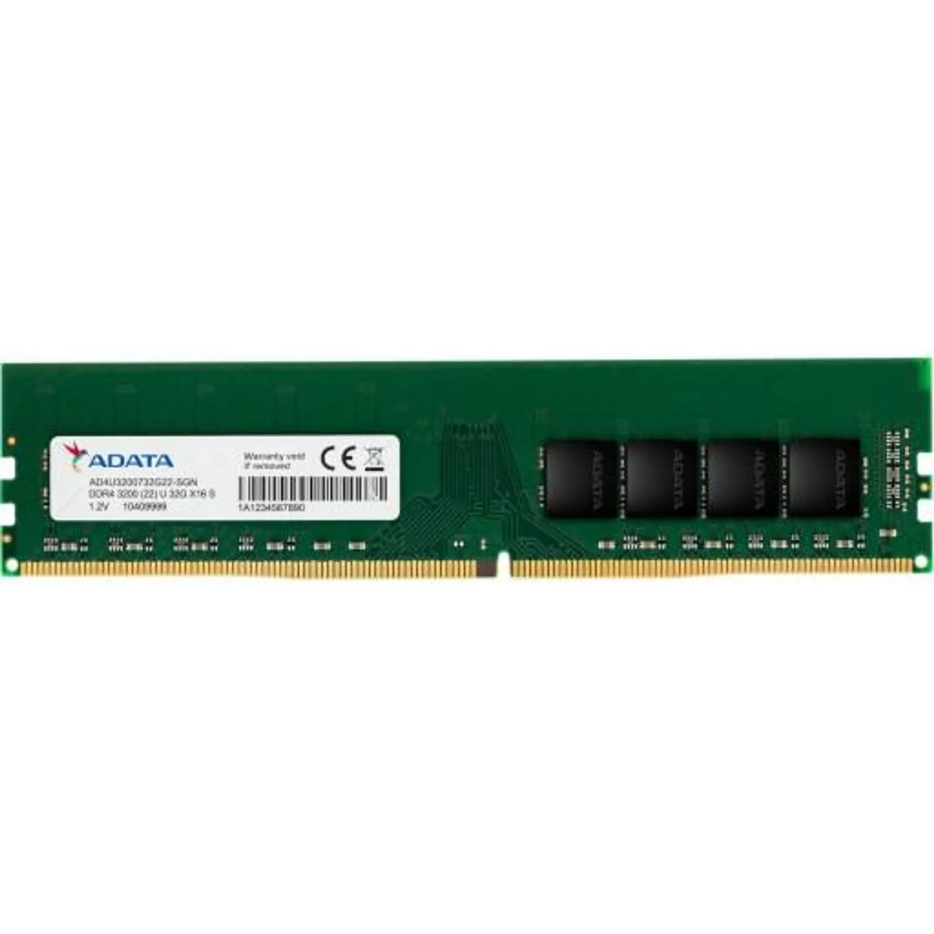 ADATA 8GB DDR4-3200MHZ UNBUFFERED DIMM