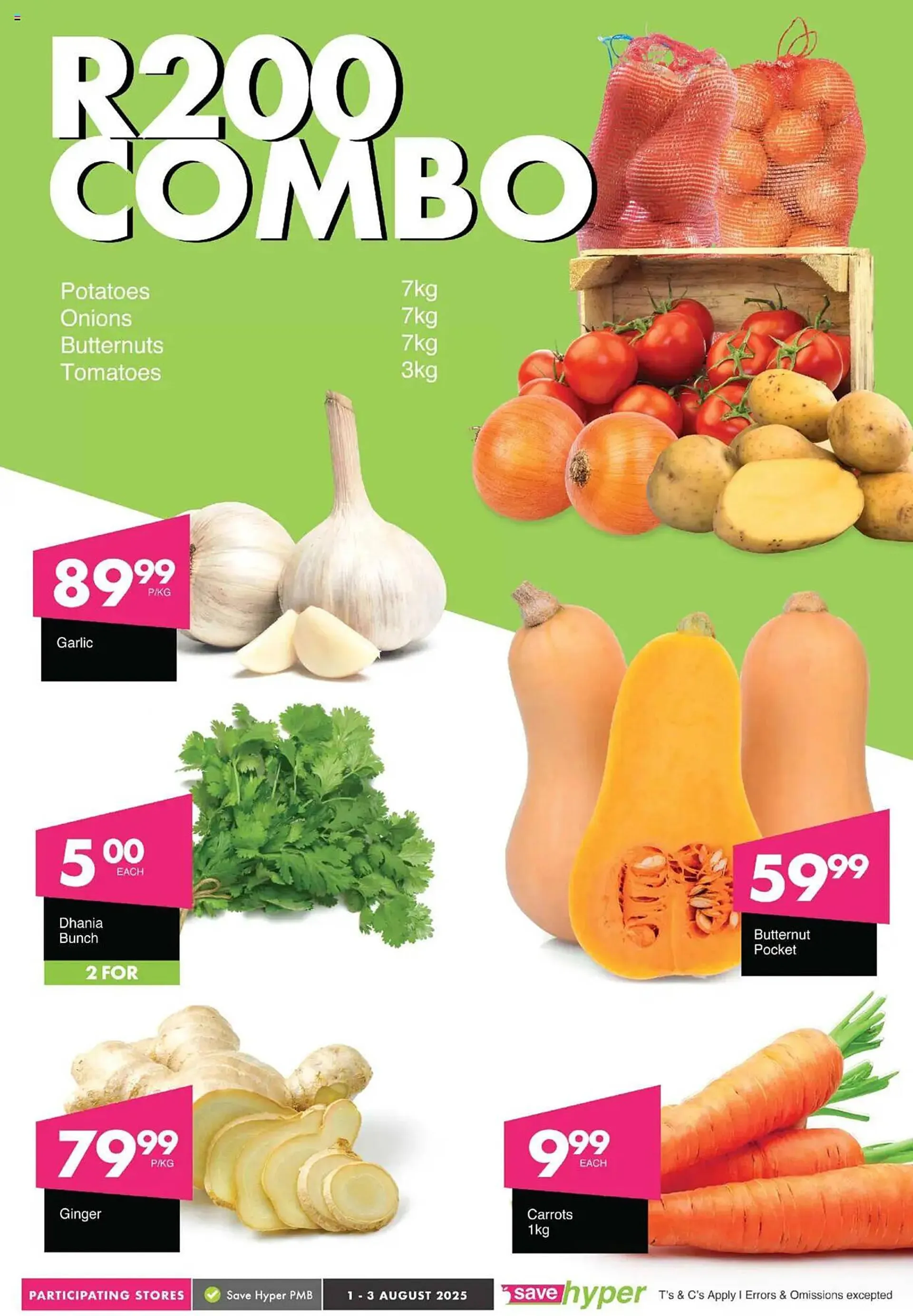 Save catalogue from 1 August to 3 August 2025 - Catalogue Page 1