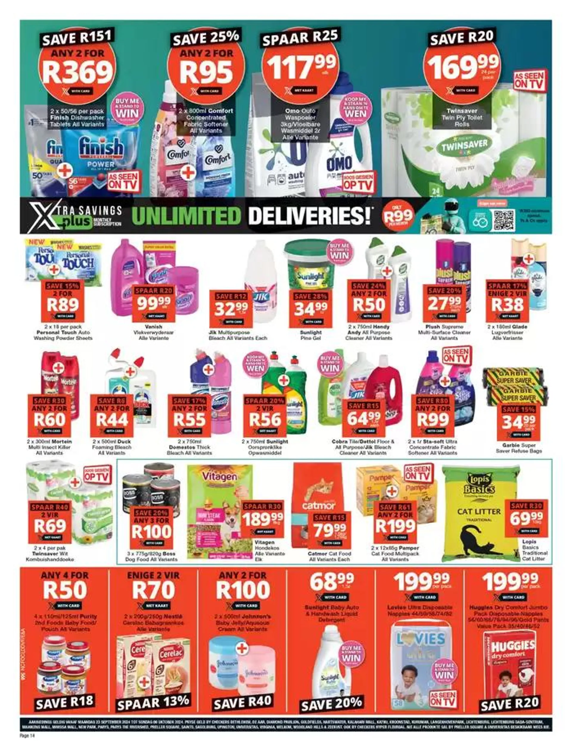 Checkers weekly specials from 23 September to 6 October 2024 - Catalogue Page 10