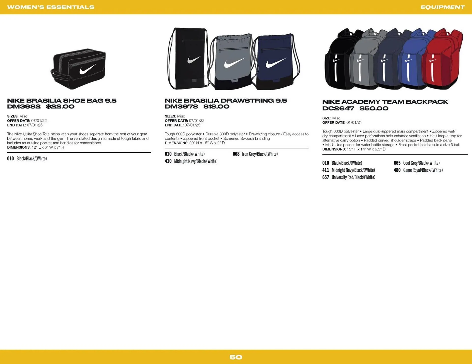 Nike catalogue from 14 June to 31 December 2024 - Catalogue Page 50