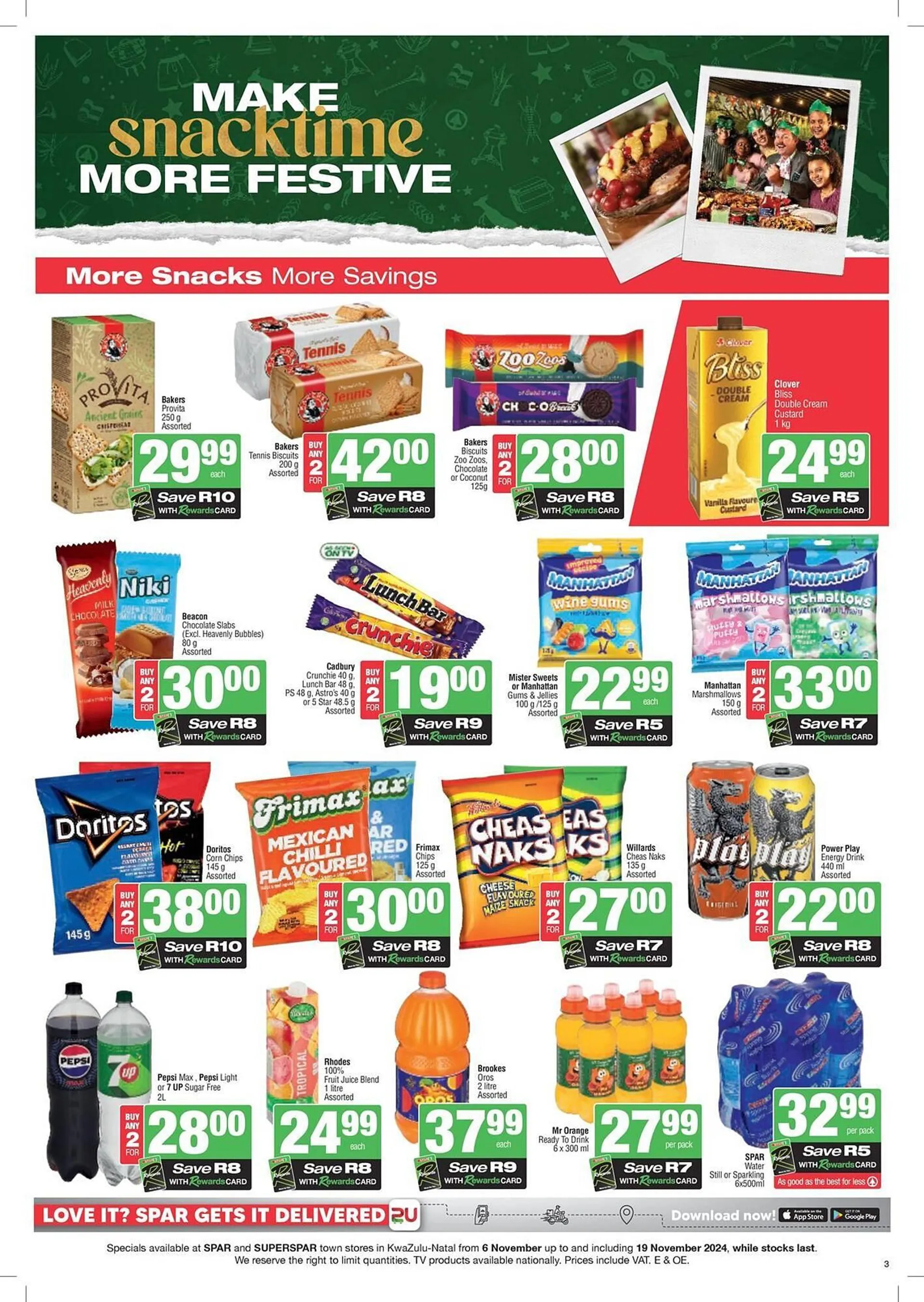 Spar catalogue from 6 November to 19 November 2024 - Catalogue Page 3