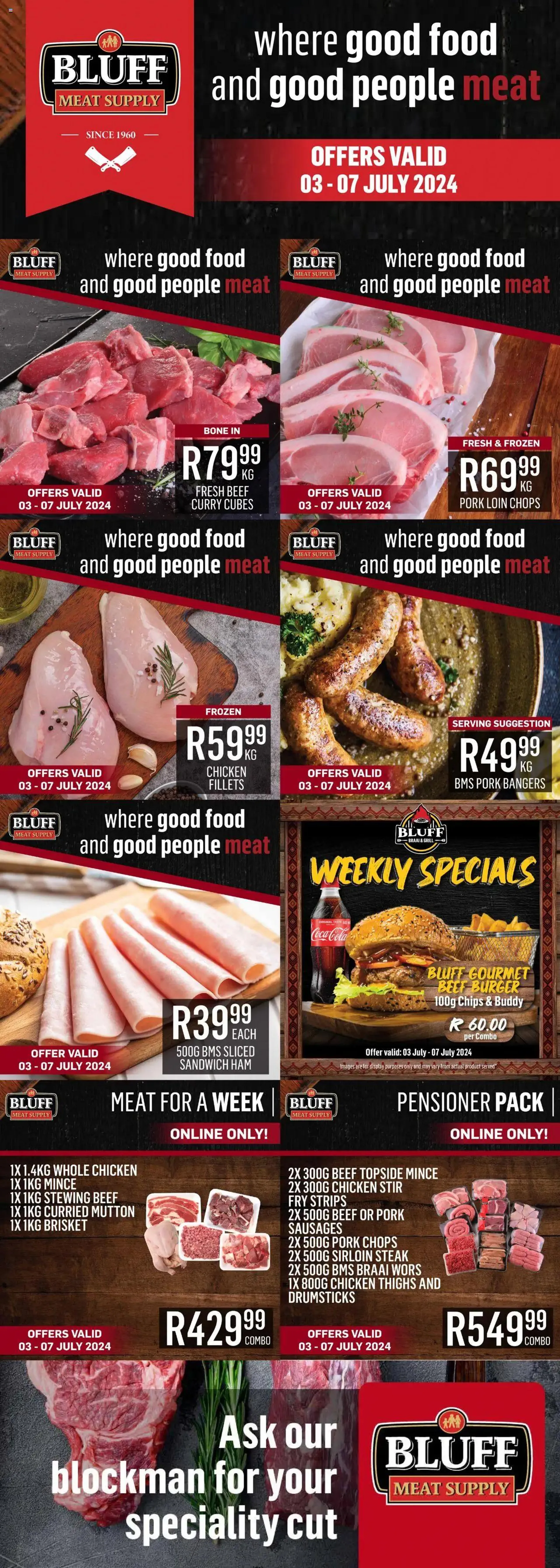 Bluff Meat Supply - Weekly Specials - 0